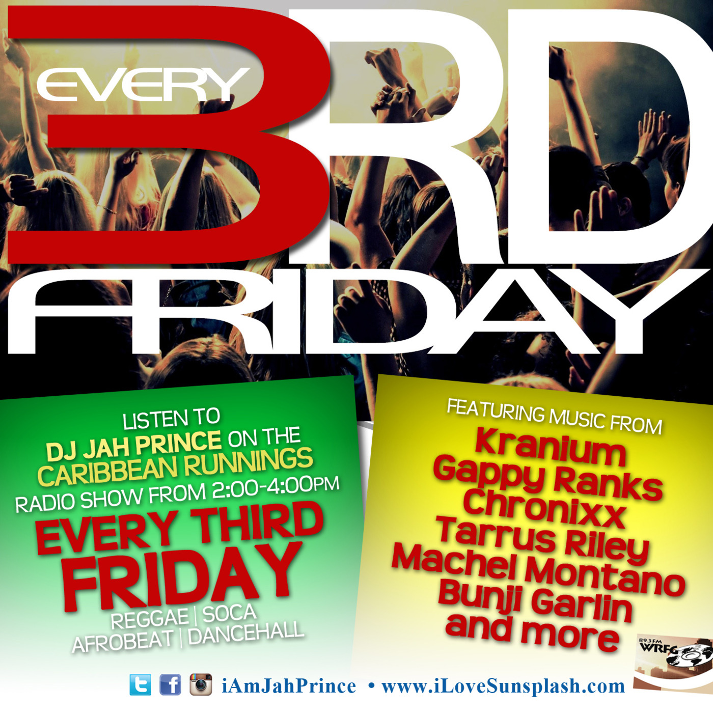 3rd Fridays Caribbean Runnings