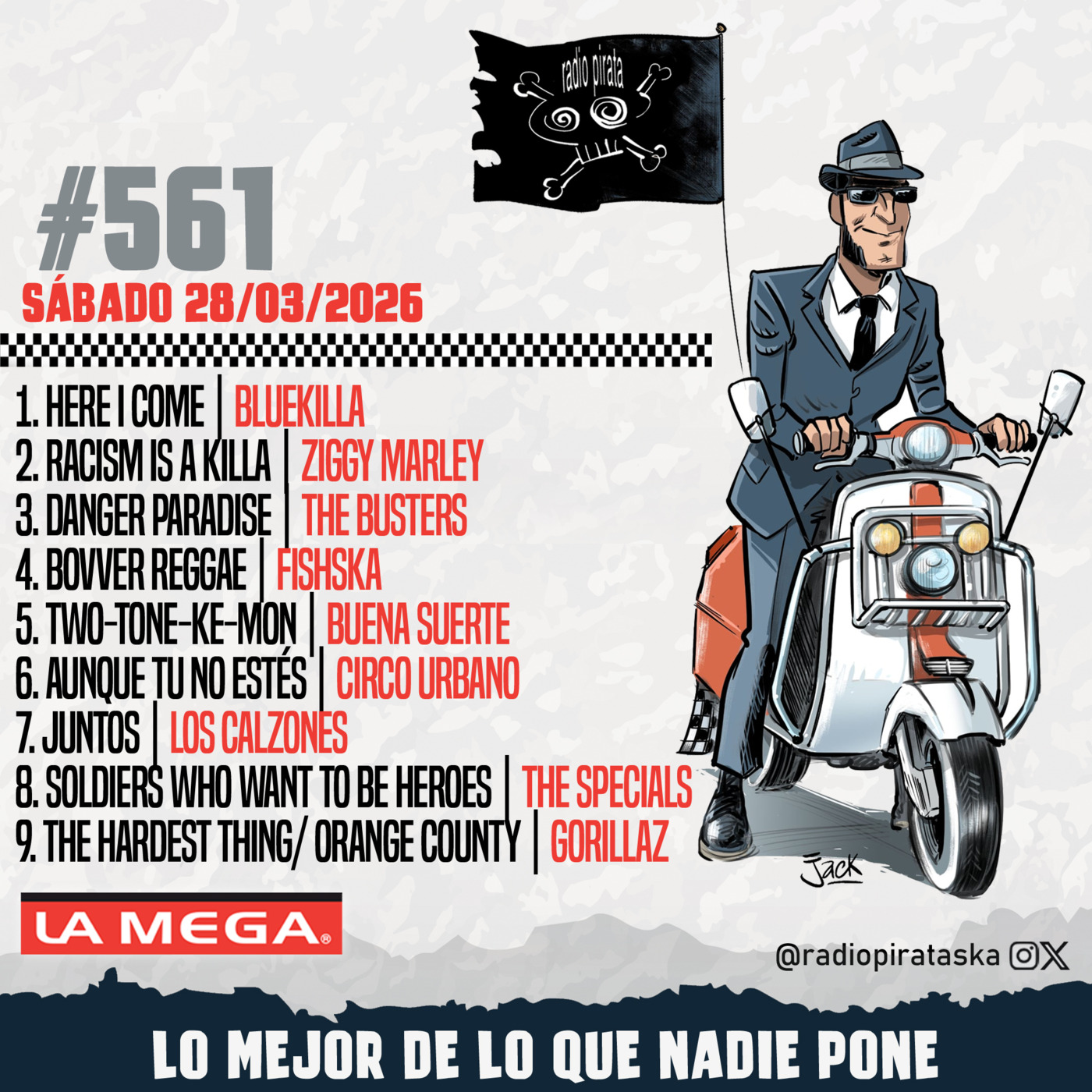 Episode 561: RADIO PIRATA #561 | 28/03/2026 episode artwork