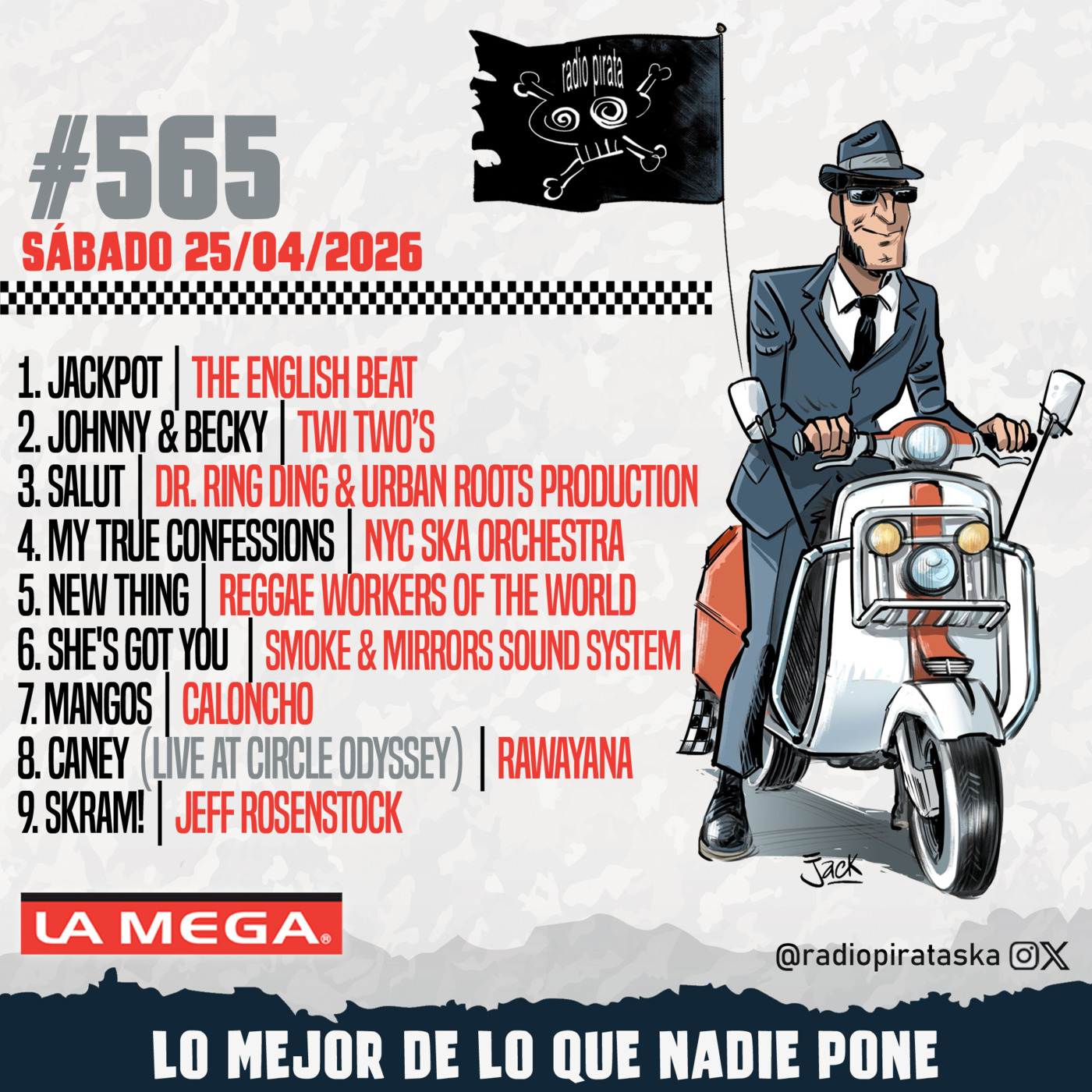 Episode 564: RADIO PIRATA #565 | 25/04/2026 episode artwork