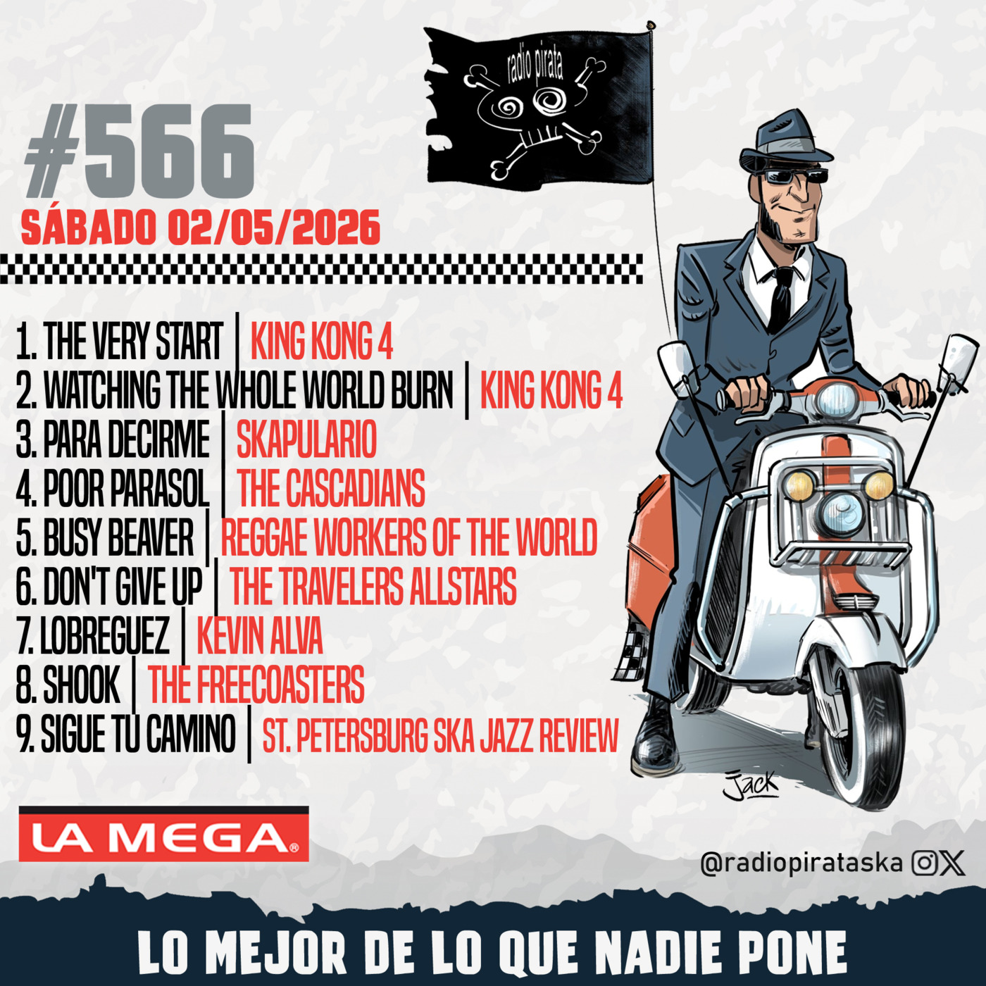 Episode 565: RADIO PIRATA #566 | 02/05/2026 episode artwork