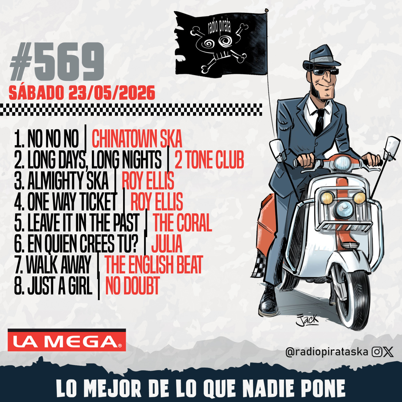 Episode 569: RADIO PIRATA #569 | 23/05/2026 episode artwork