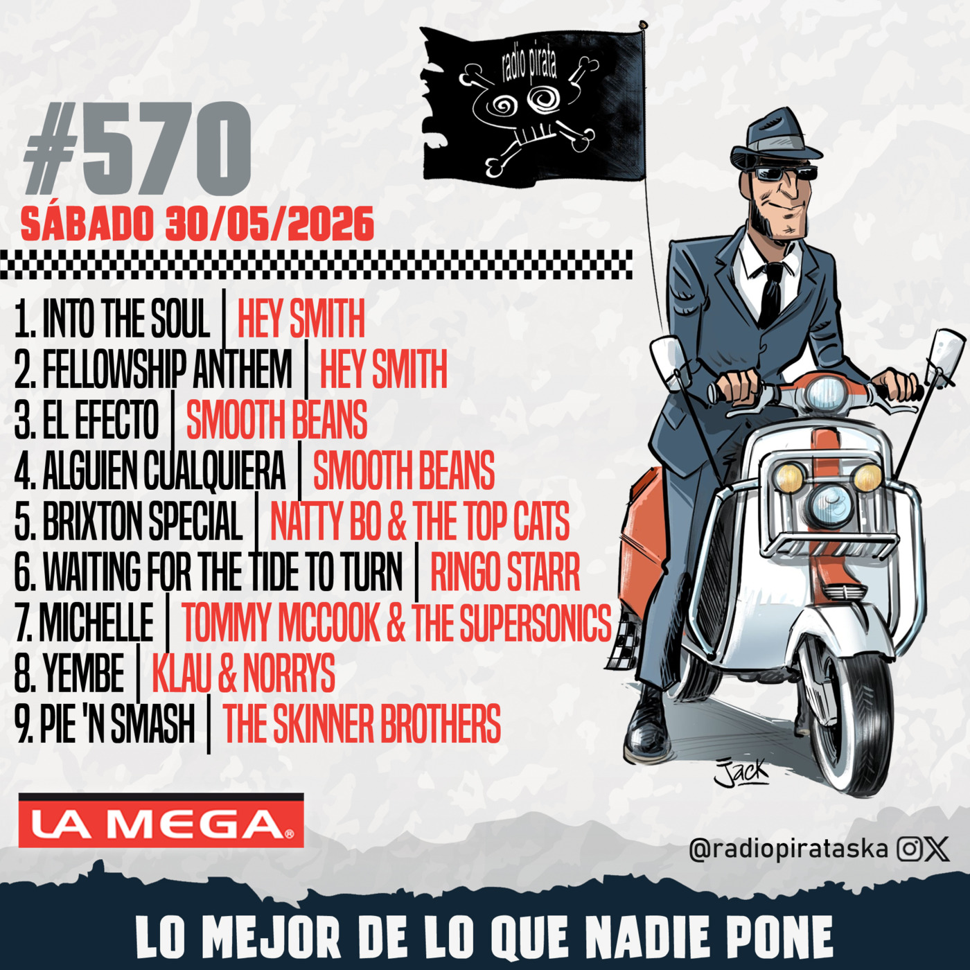 Episode 570: RADIO PIRATA #570 | 30/05/2026 episode artwork