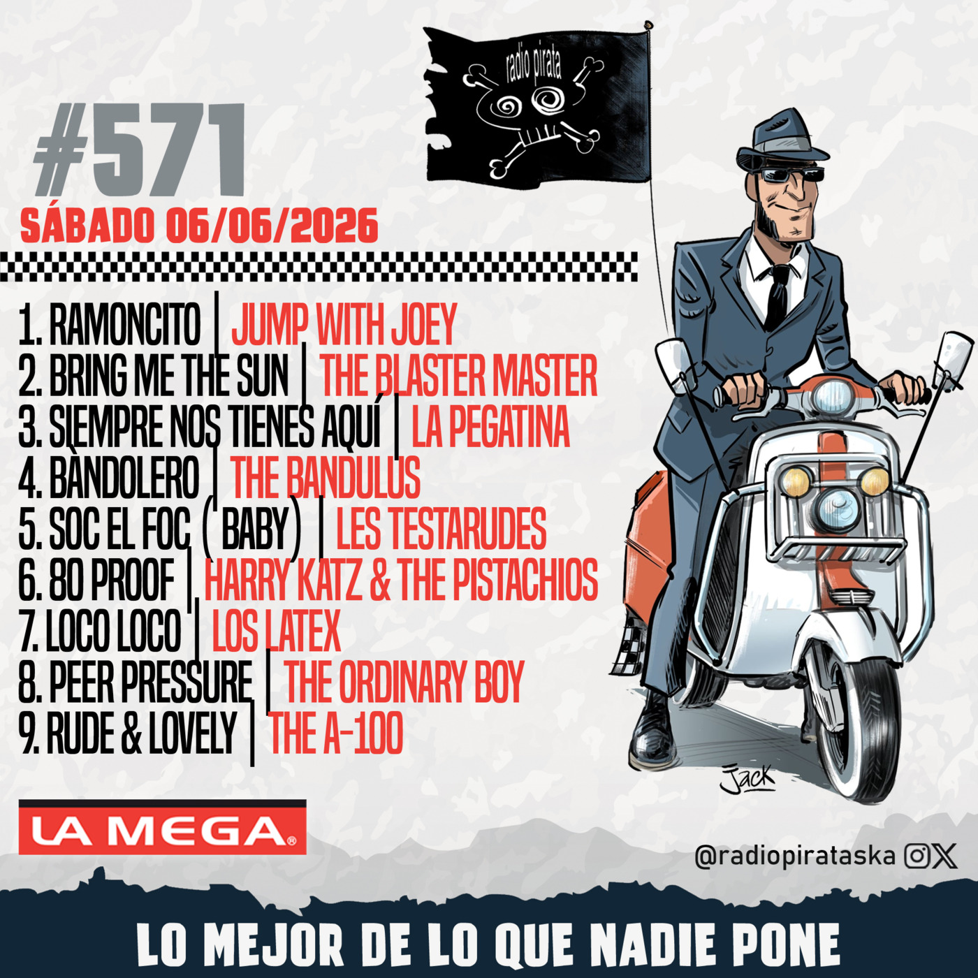 Episode 571: RADIO PIRATA #571 | 06/06/2026 episode artwork