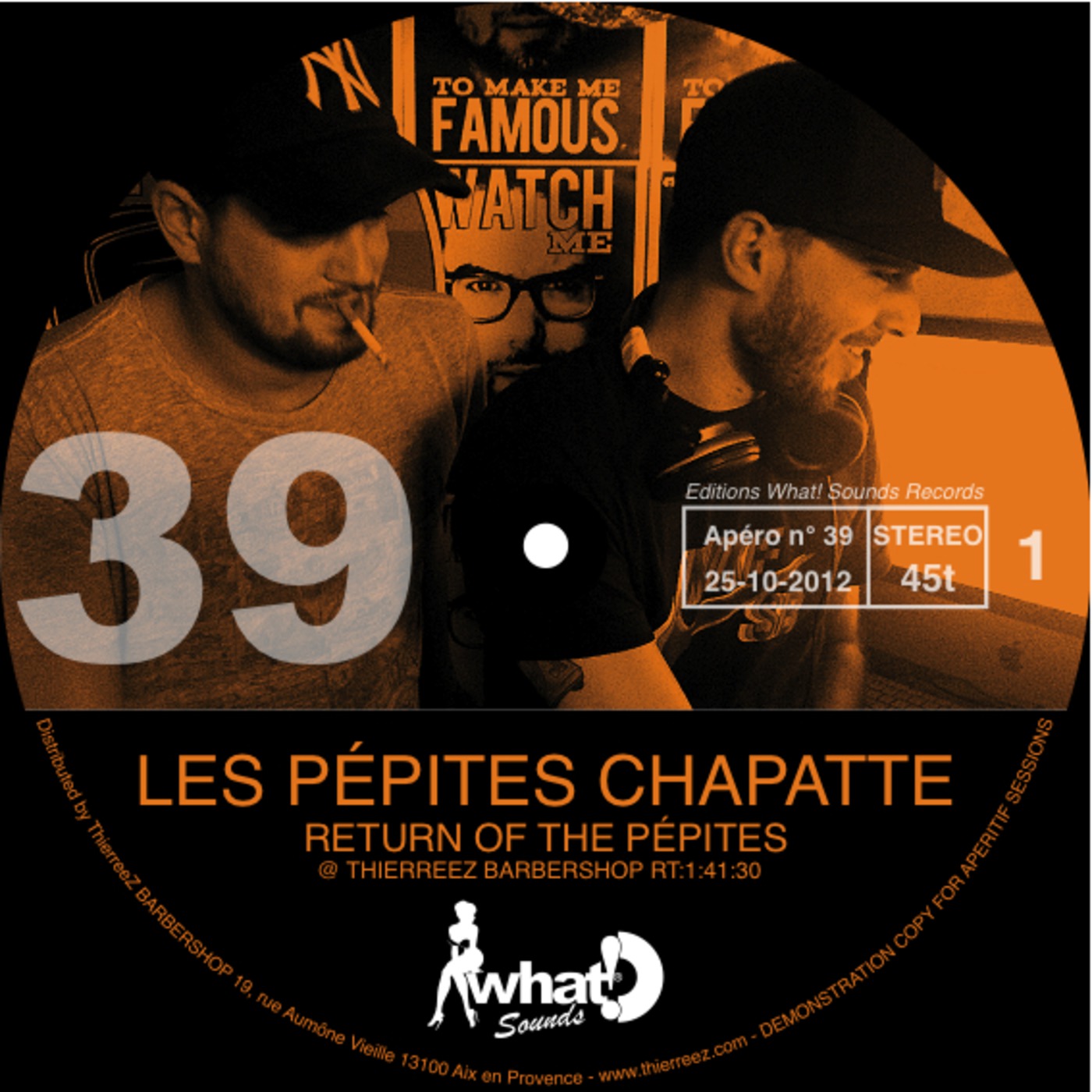 APERITIF NUMBER 39 RETURN OF THE PEPITES @ THIERREEZ BARBERSHOP ( MIXED BY LES PEPITES CHAPATTES )