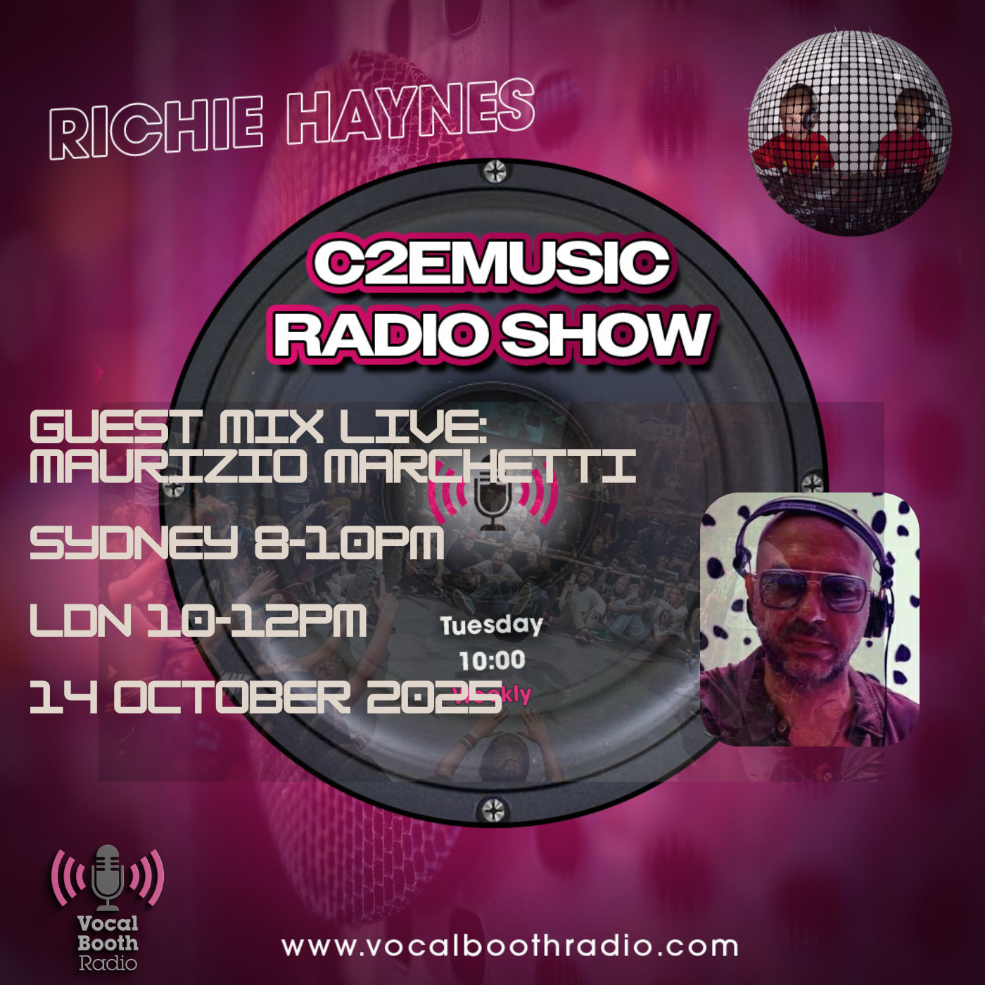 Episode 307: c2eMusic on VBR - Guest Mix - Maurizio Marchetti