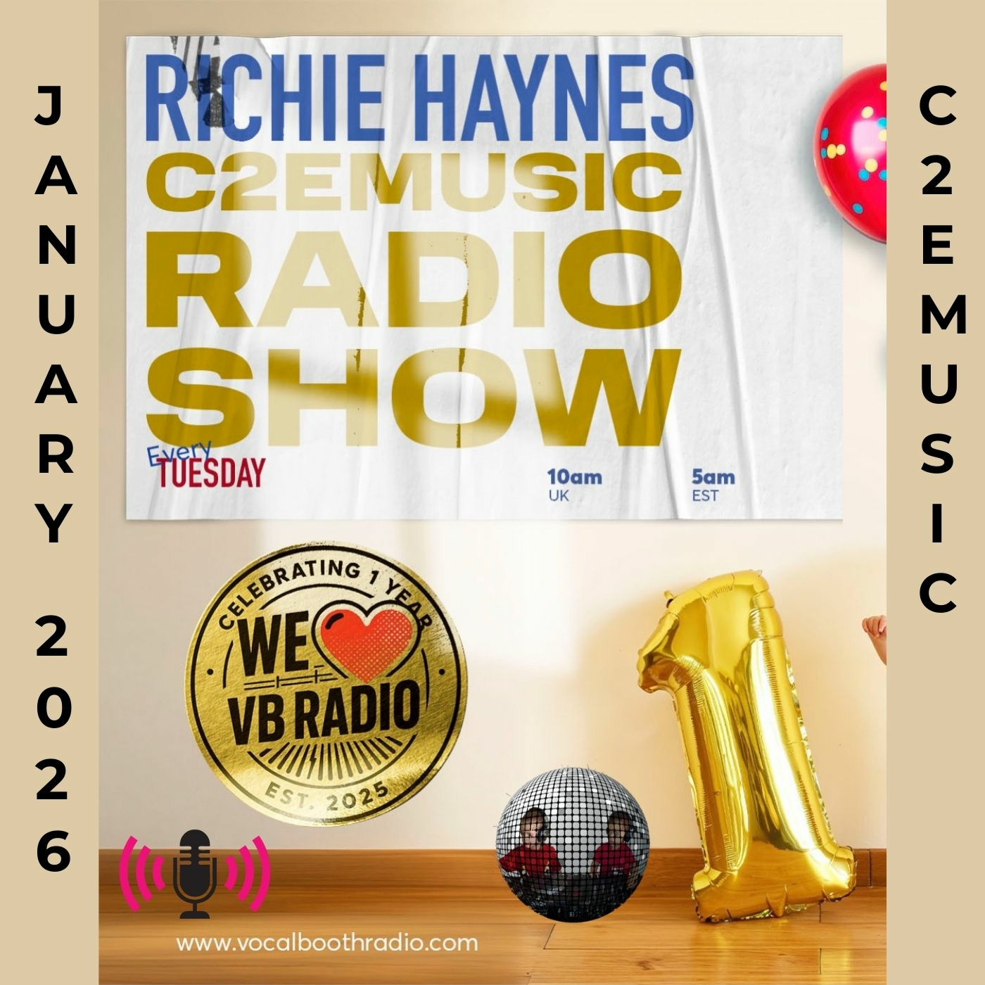 Episode 310: c2eMusic Radio Show - January 2026