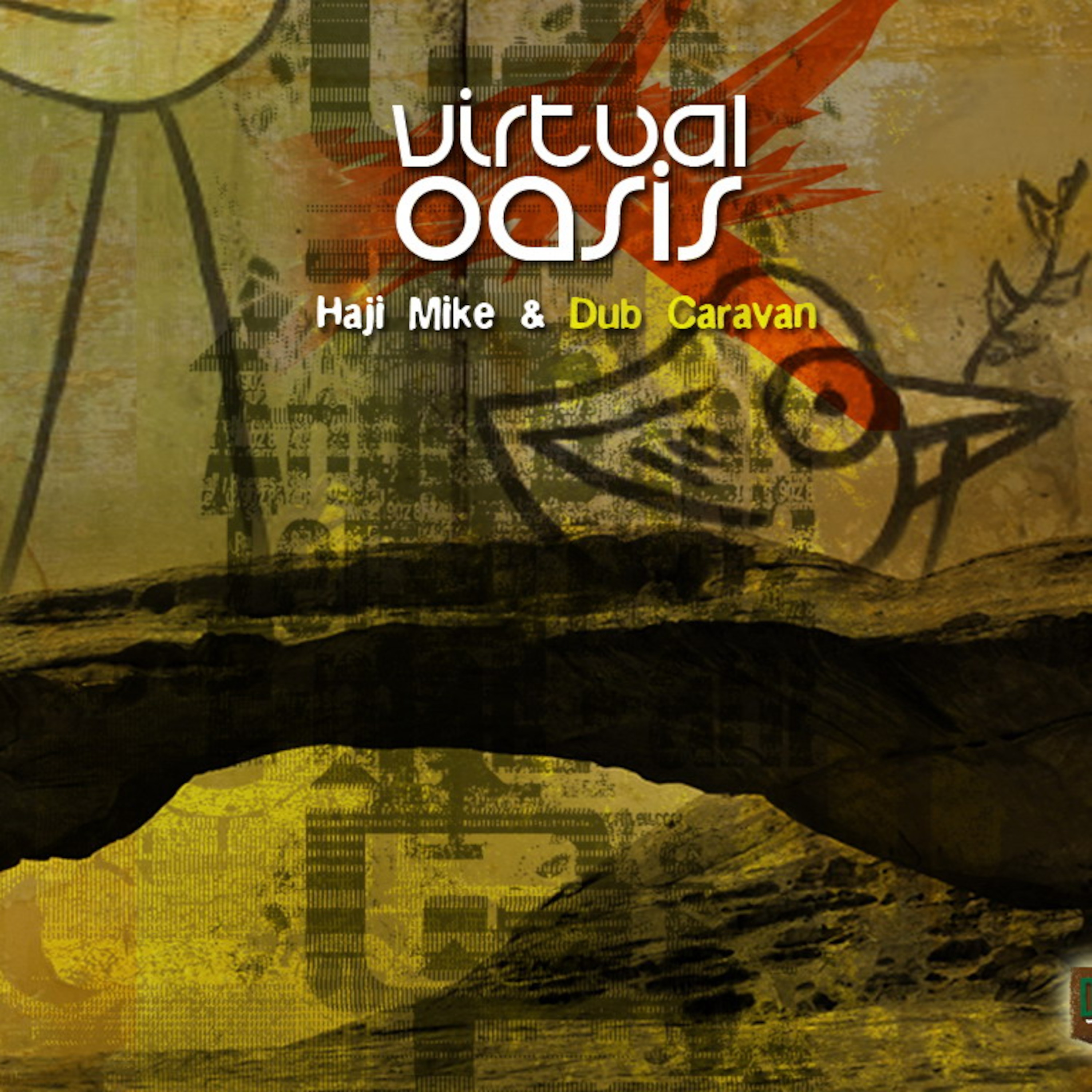 Haji Mike & Dub Caravan Organic Mix Tape - Virtual Oasis Session