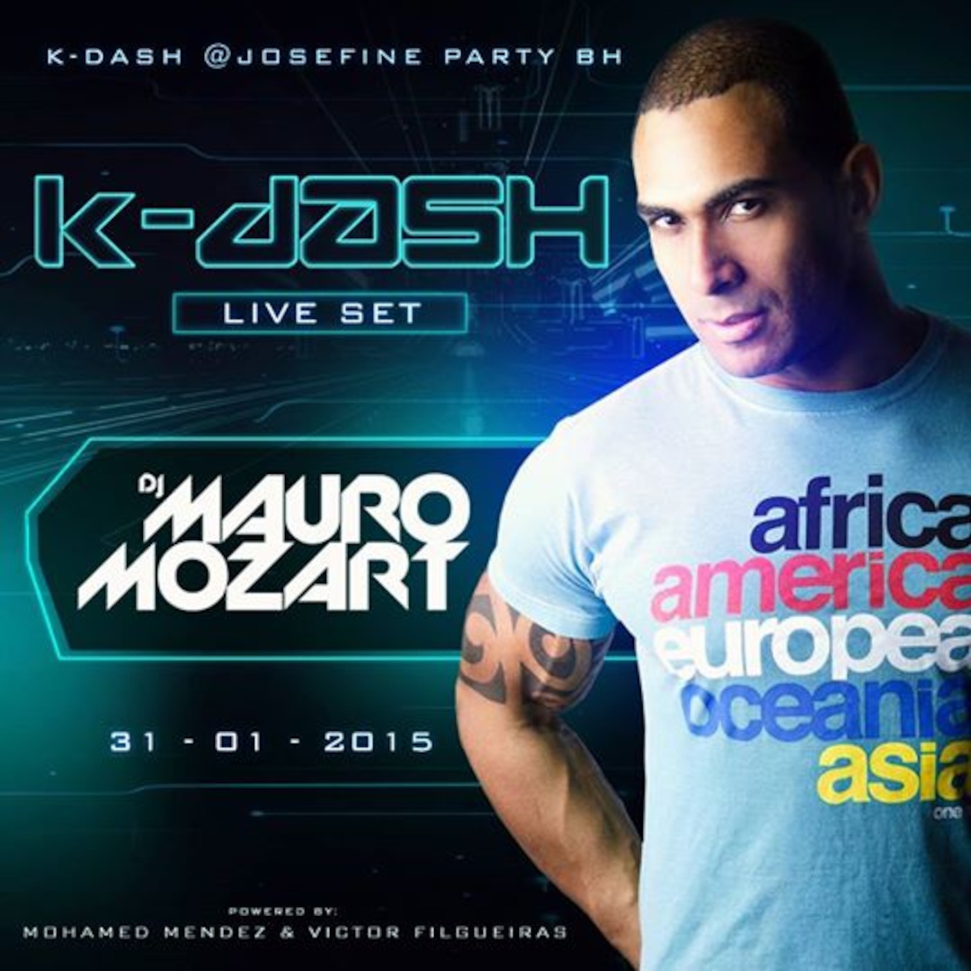 K-DASH @ JOSEFINE PARTY BH 31-01-15 SET LIVE BY MAURO MOZART