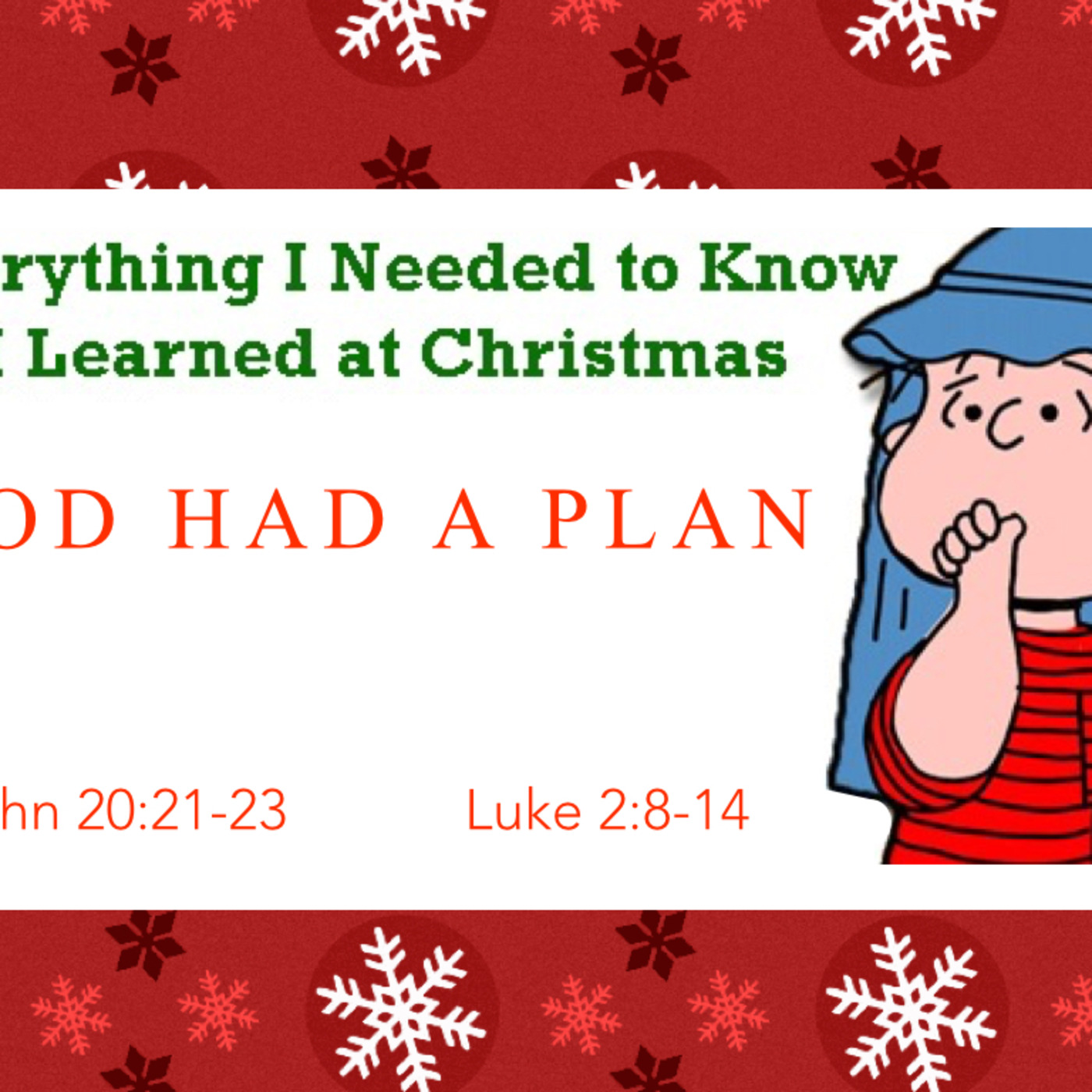 God Had A Plan