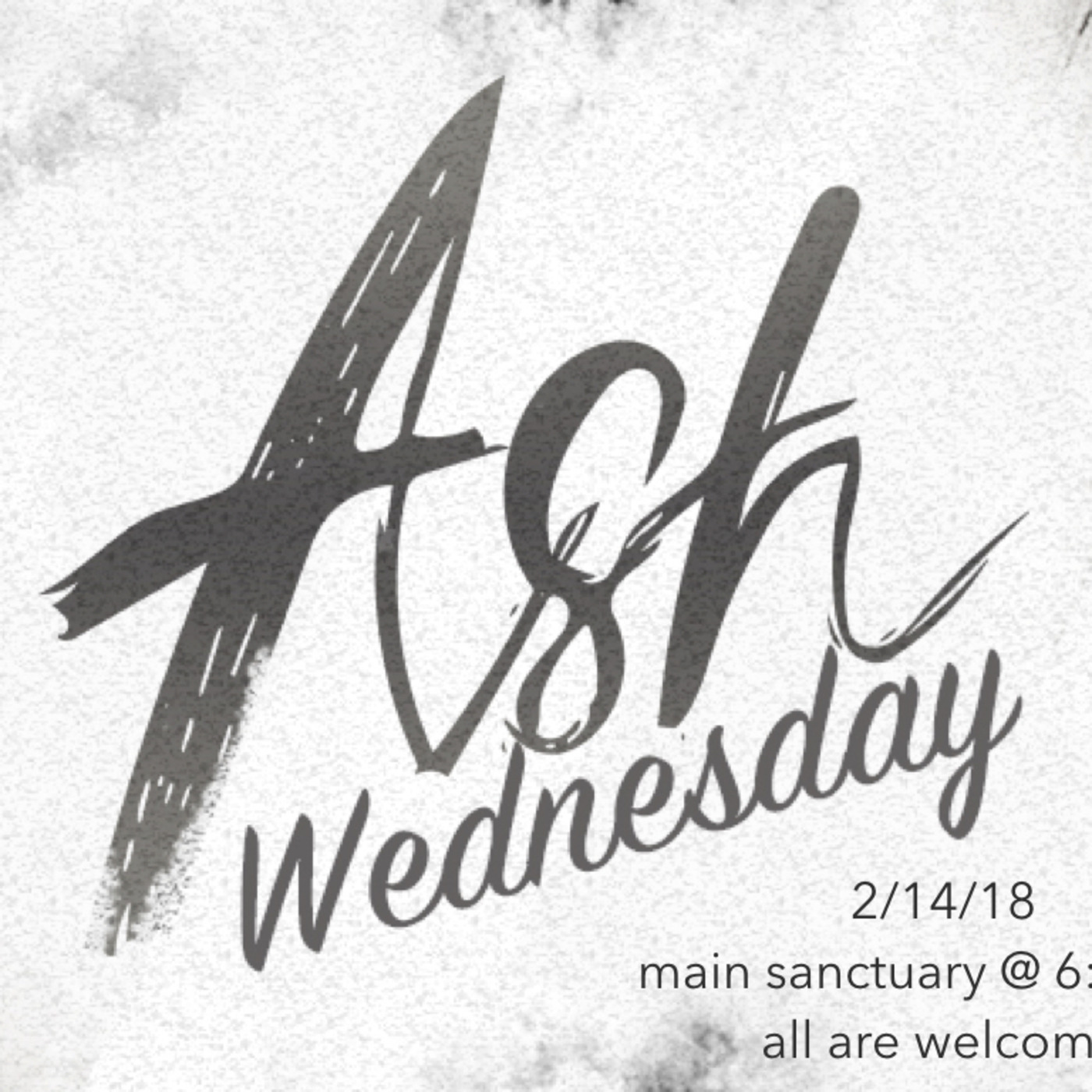 Ash Wednesday Sermon