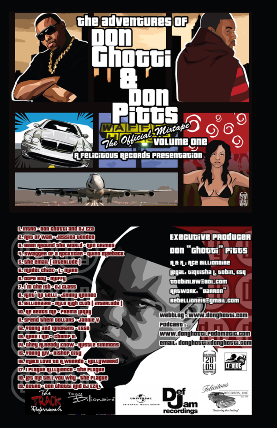 THE ADVENTURES of DON GHOTTI & DON PITTS Syndicated Radio Show