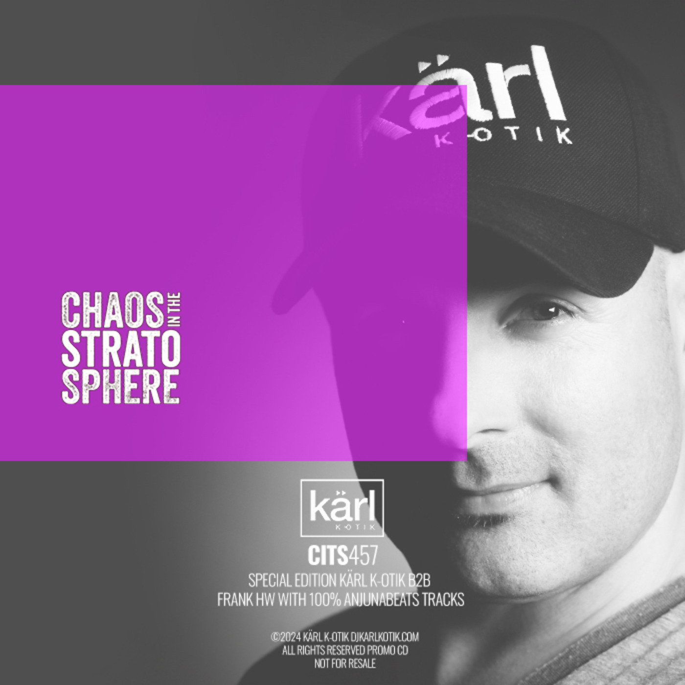 Episode 457: dj karl k-otik - chaos in the stratosphere episode 457 - special episode - kärl k-otik b2b frank hw with 100% anjunabeats tracks