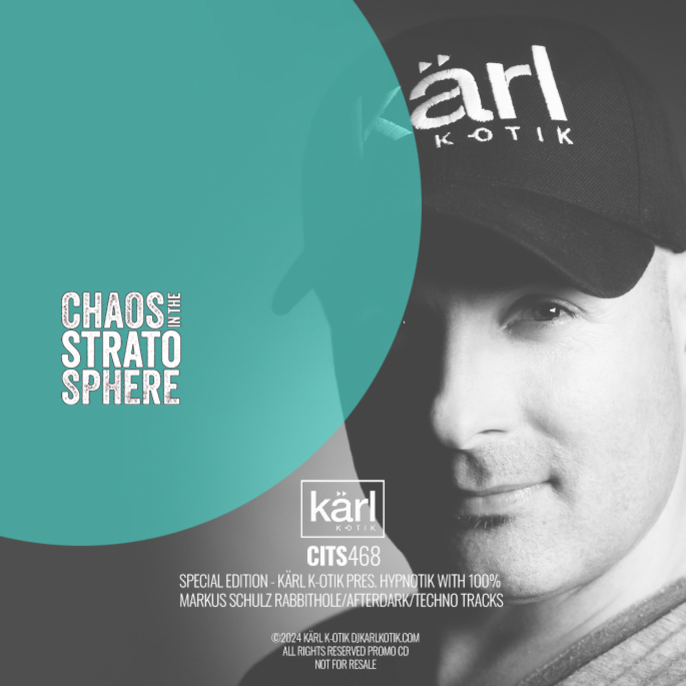 Episode 468: dj karl k-otik - chaos in the stratosphere episode 468 - special episode - kärl k-otik with 100% markus schulz's rabbithole/afterdark/techno tracks