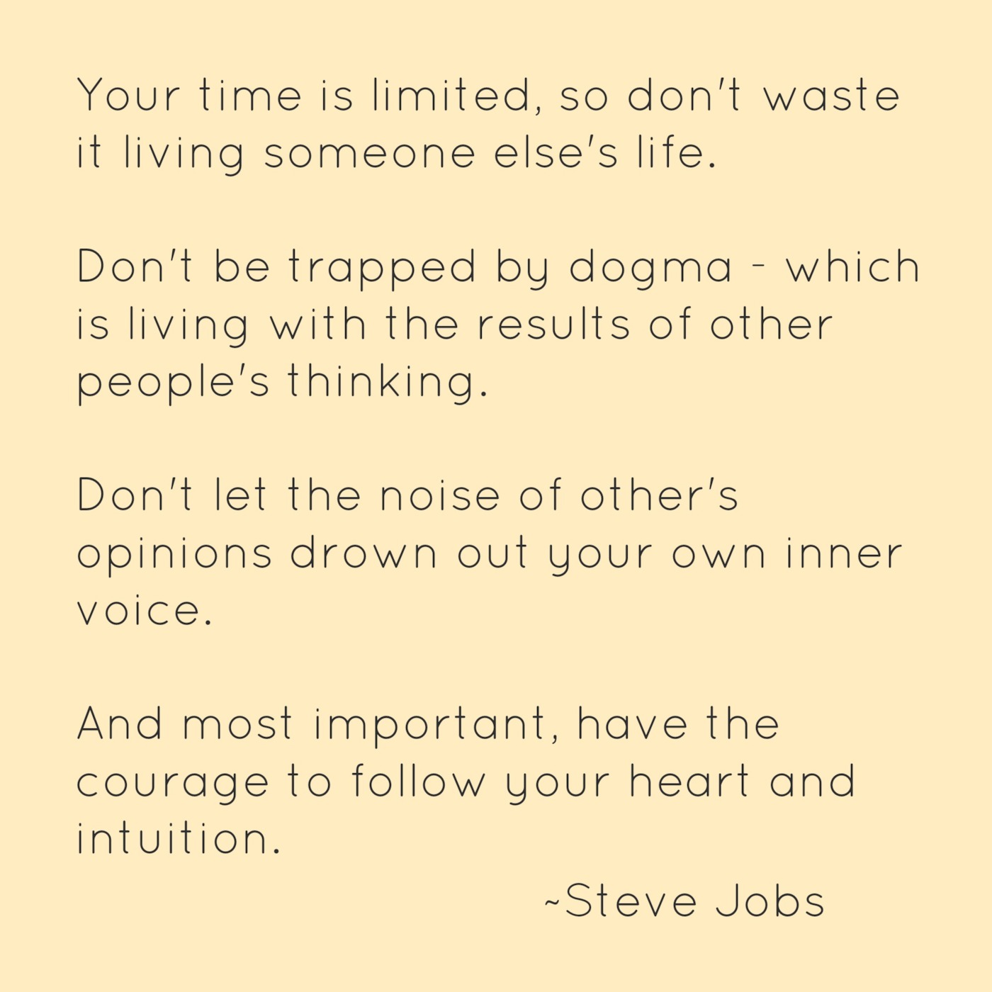 Stop Letting Other People Dictate Your Life! episode artwork