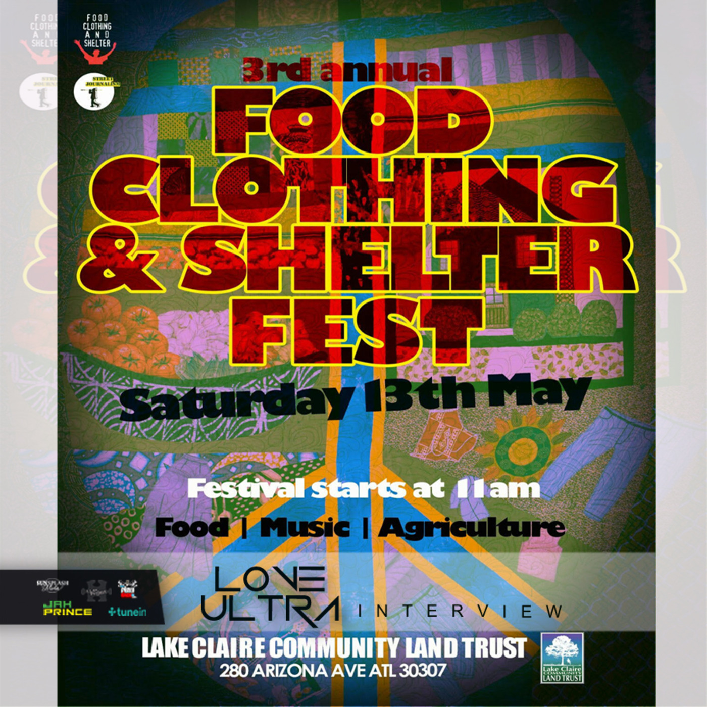Love Ultra Radio Food Clothing & Shelter Interview episode artwork