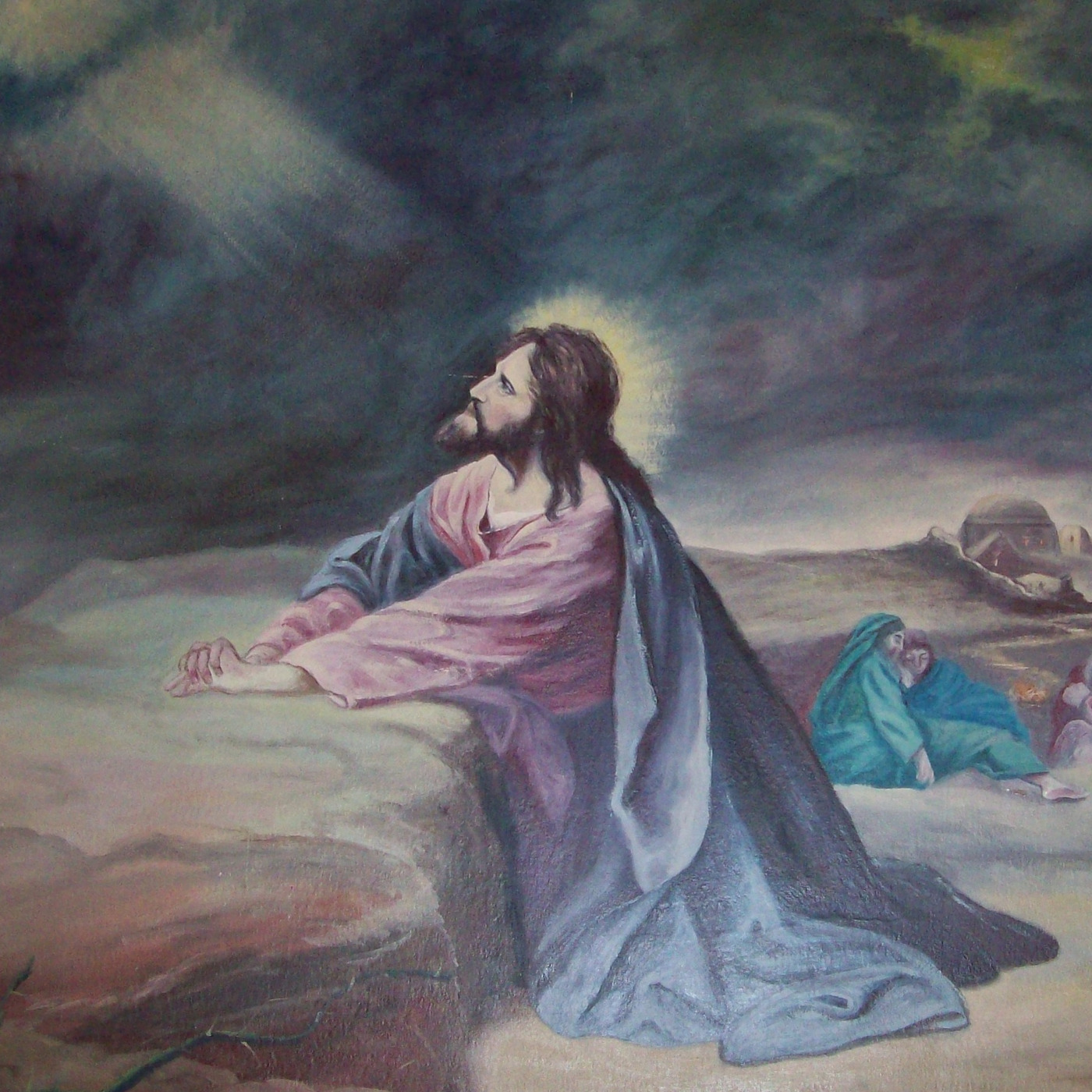 Episode 171: Luke 22:39-46 (Mark 14:32-42, Matt. 26:36-46, Gethsemane, 9.24.23 episode artwork