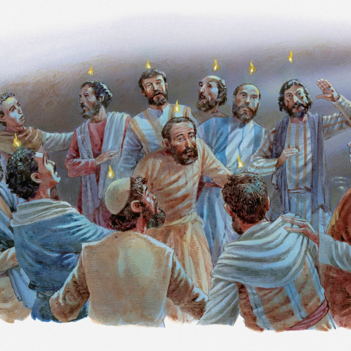 Episode 181: Acts 2:1-13, Ushering in the Birth of the Church, 12.3.23 episode artwork