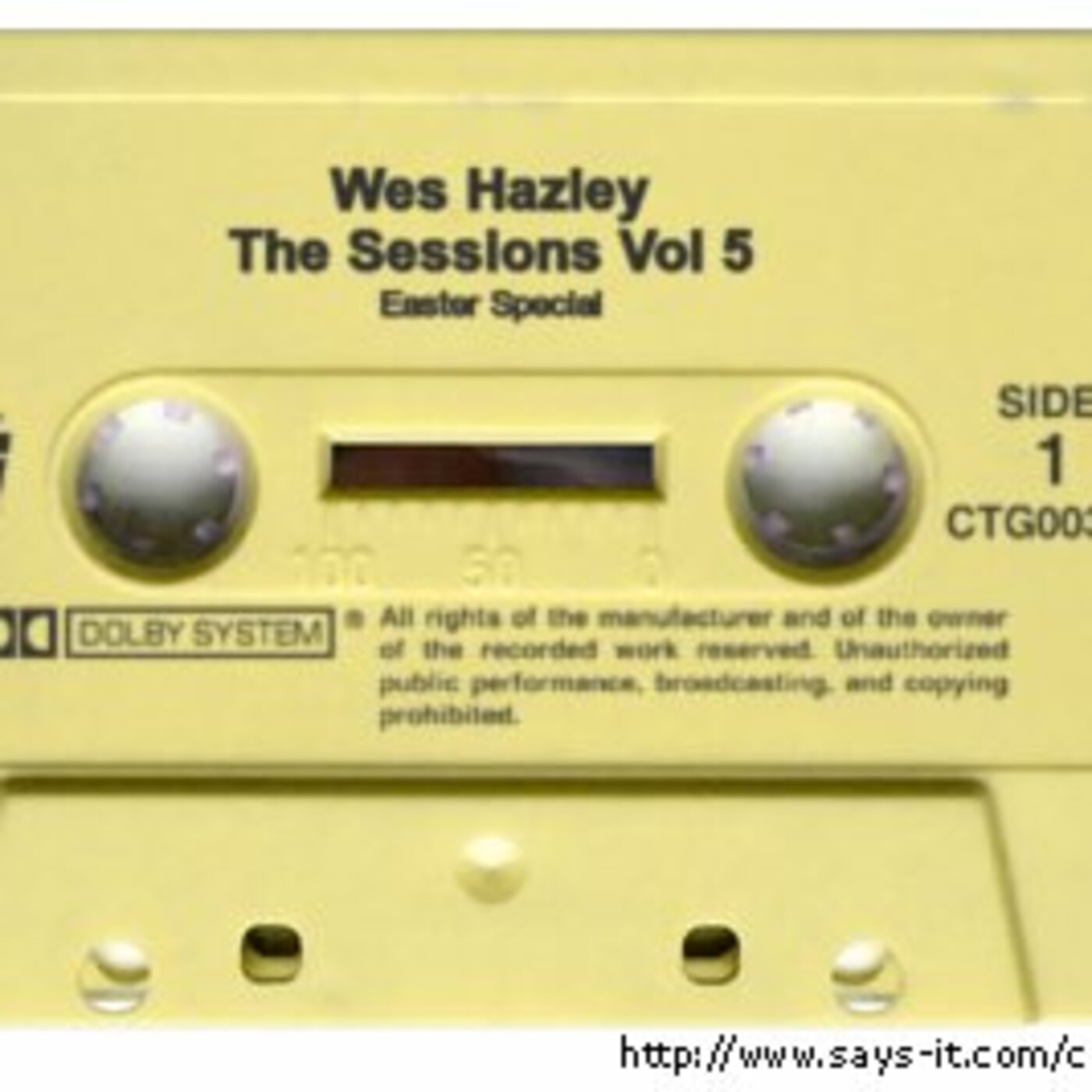 Wes Hazley - The Sessions Vol. 5 - Easter Special episode artwork