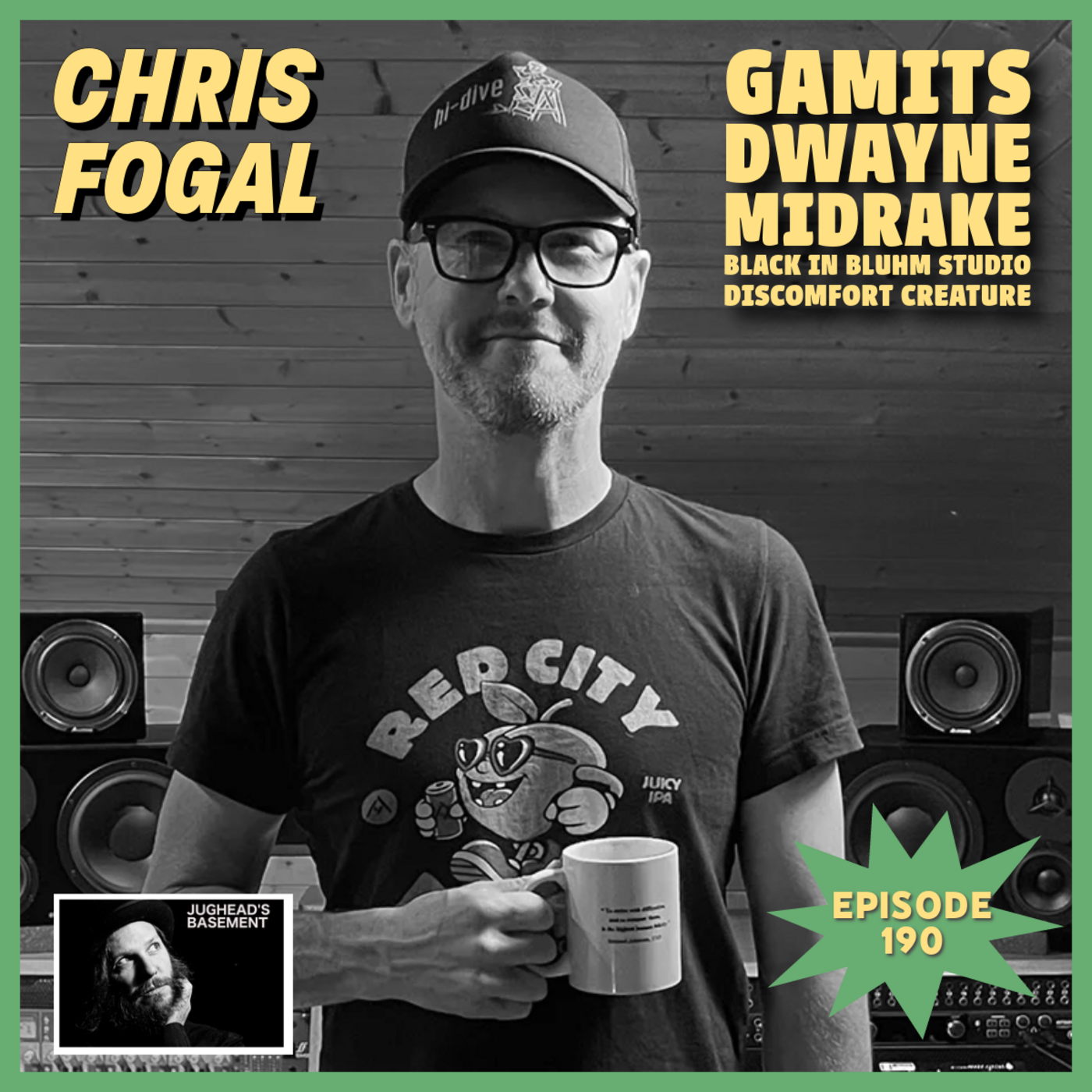 Episode 190: Episode 190: Chris Fogal of The Gamits, Discomfort Creature, Dwayen, and Midrake on LoFi Interviews with HiFi Guests