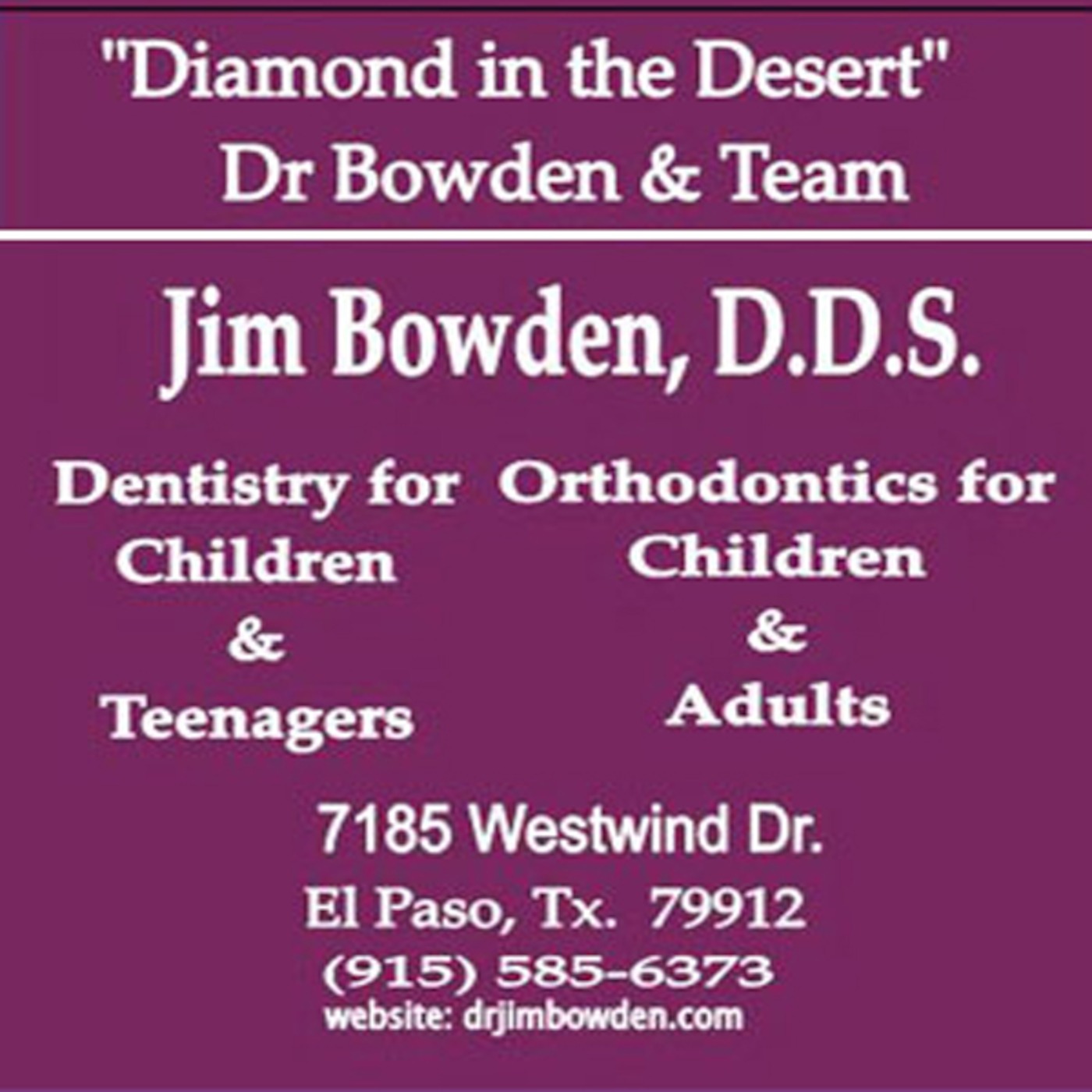 Jim Bowden, D.D.S. - A Dental Office in El Paso TX