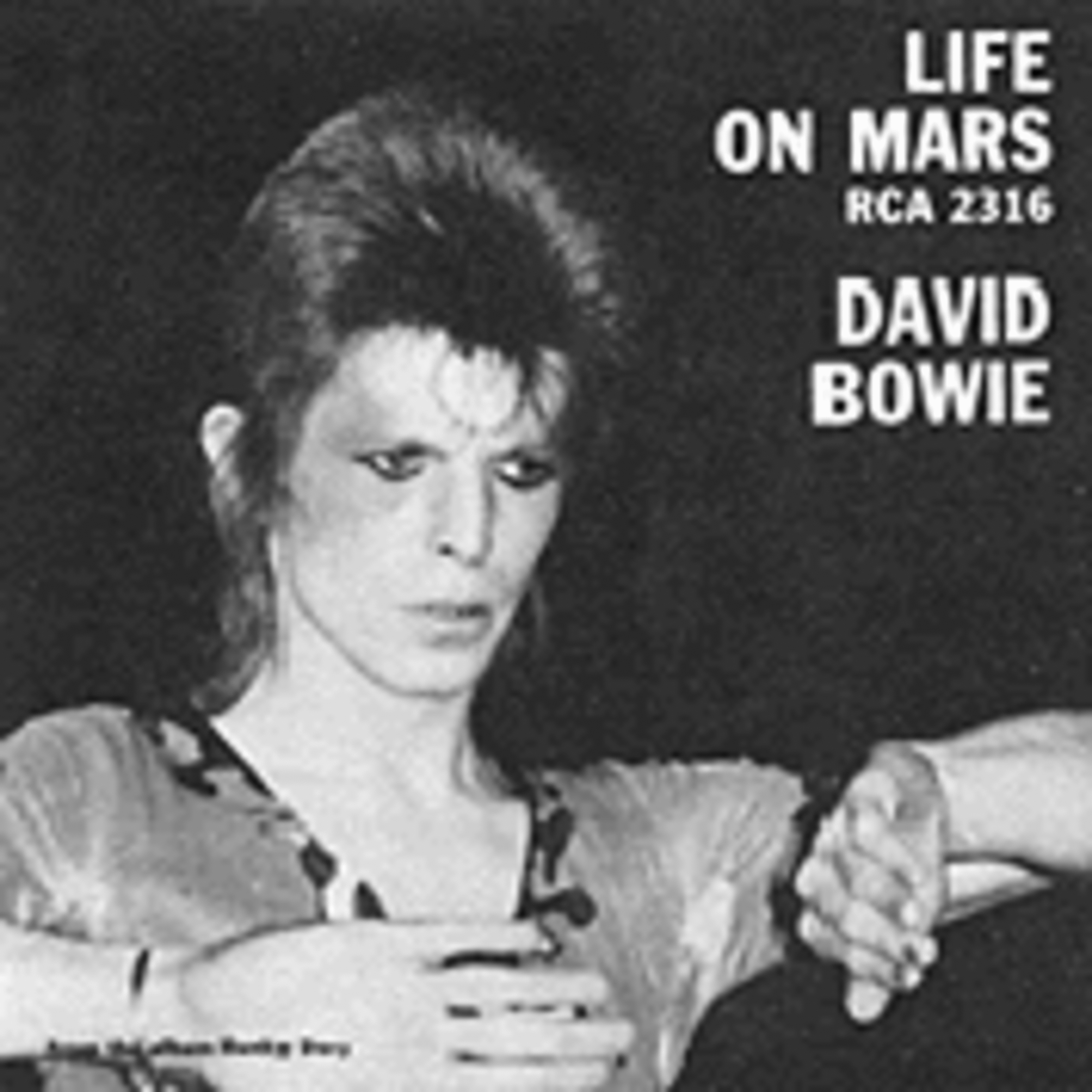 Life on mars  **David Bowie** episode artwork