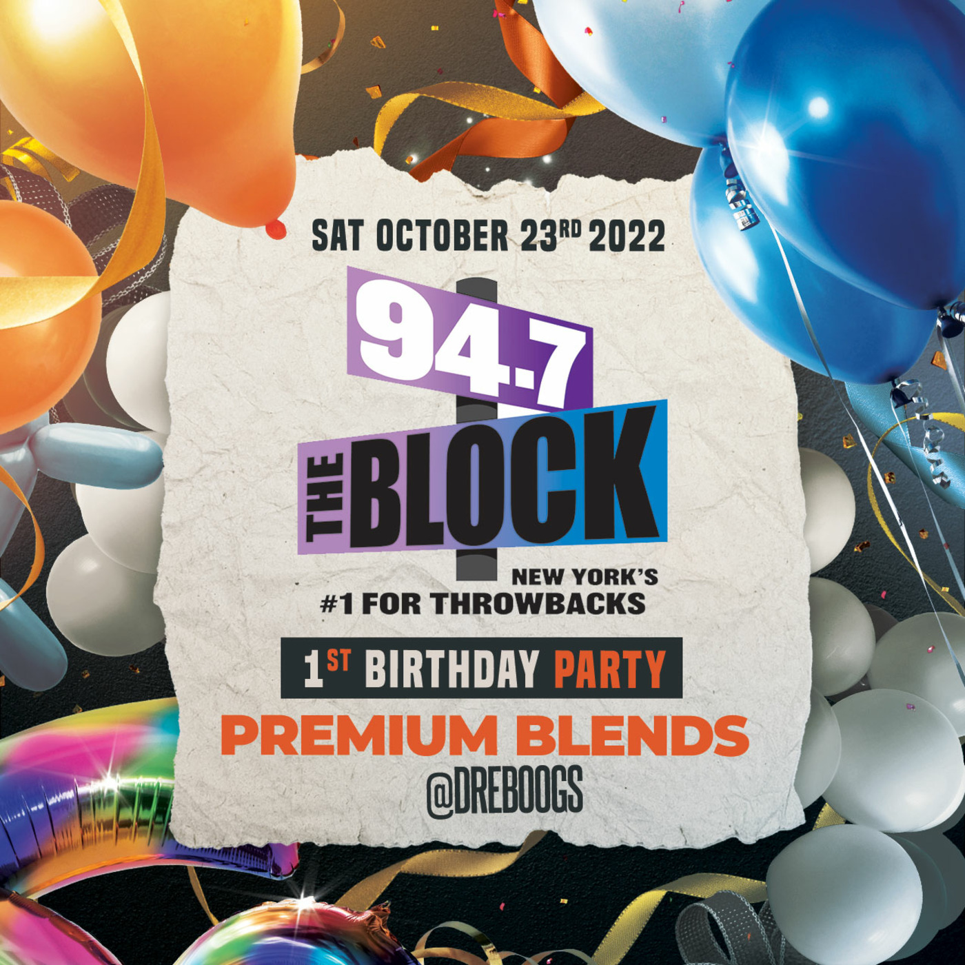 Episode 37: 94.7 The Block's First Anniversary Mix