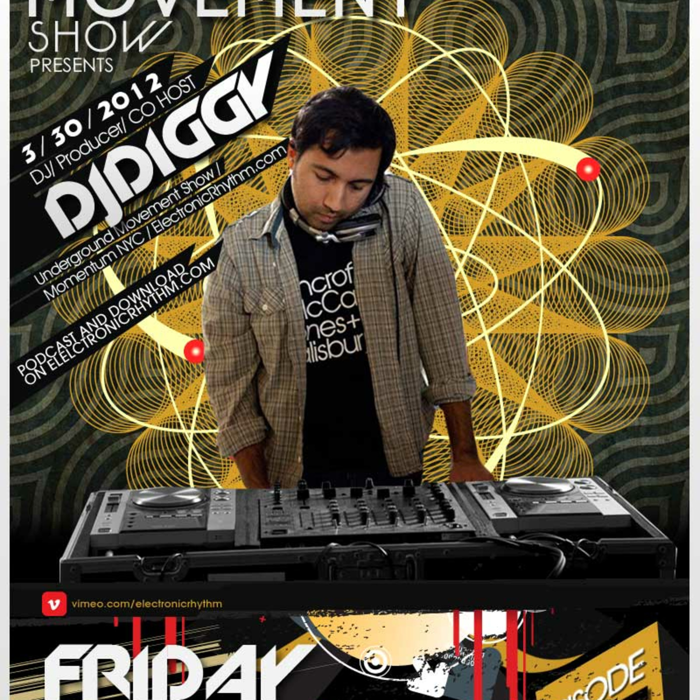 Underground Movement Show - Episode 55 - DJ Diggy (Archived) episode artwork
