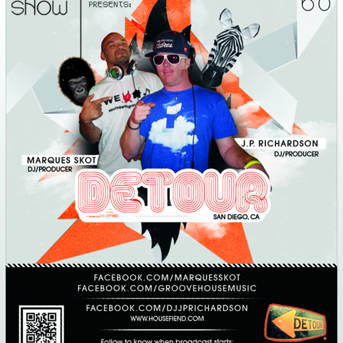 Episode 60: Underground Movement Show - Episode 60 - Marques Skot / JP Richardson / Detour (Archived) episode artwork