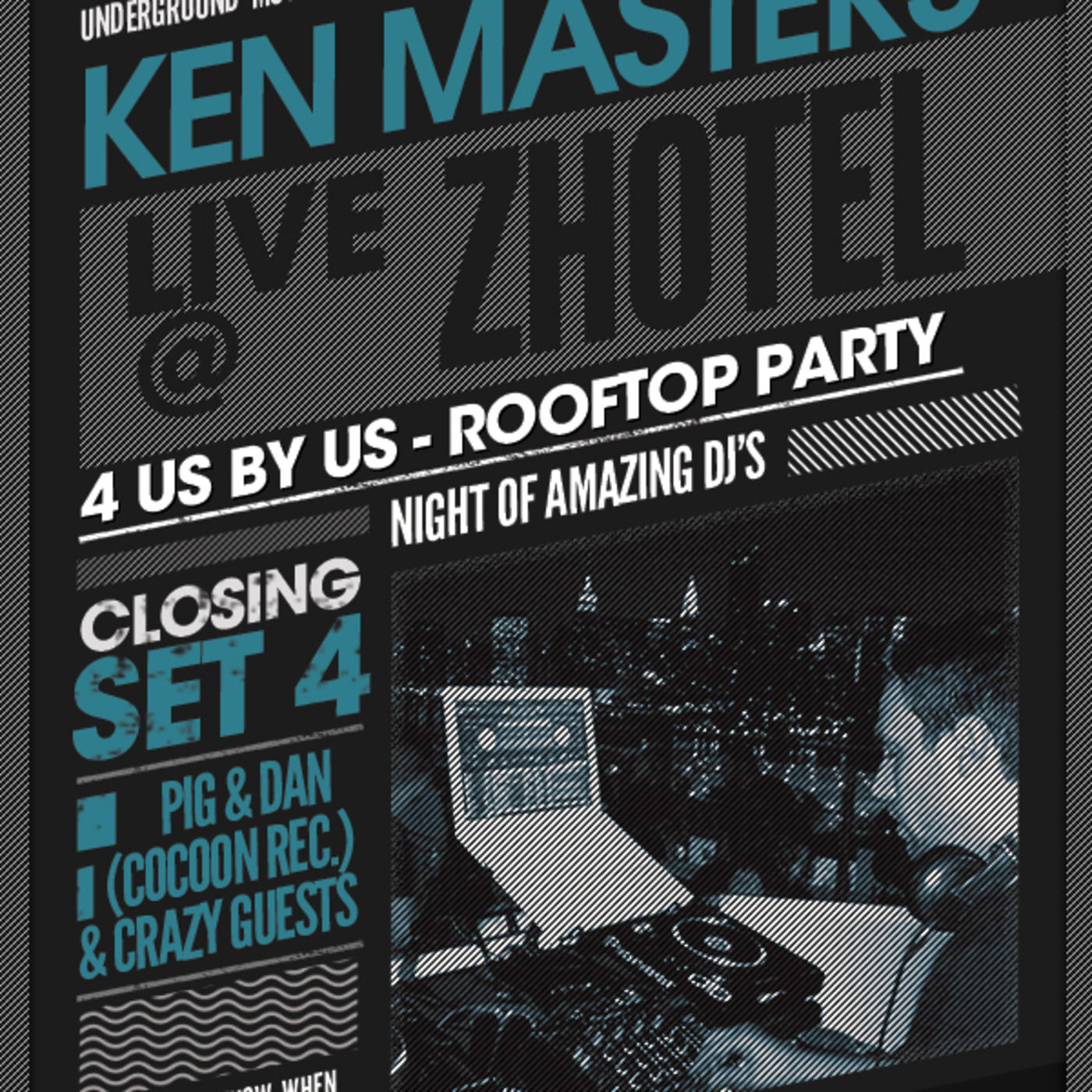 Underground Movement Show - Episode-68  Pig n Dan Interview + Ken Masters - Live @ Z HOTEL (Archived)