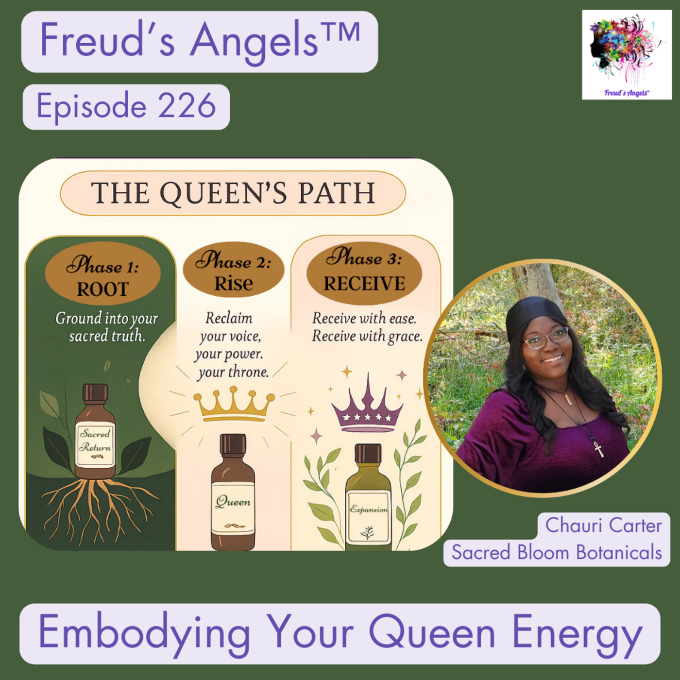 Episode 226: Embodying Your Queen Energy with Chauri episode artwork