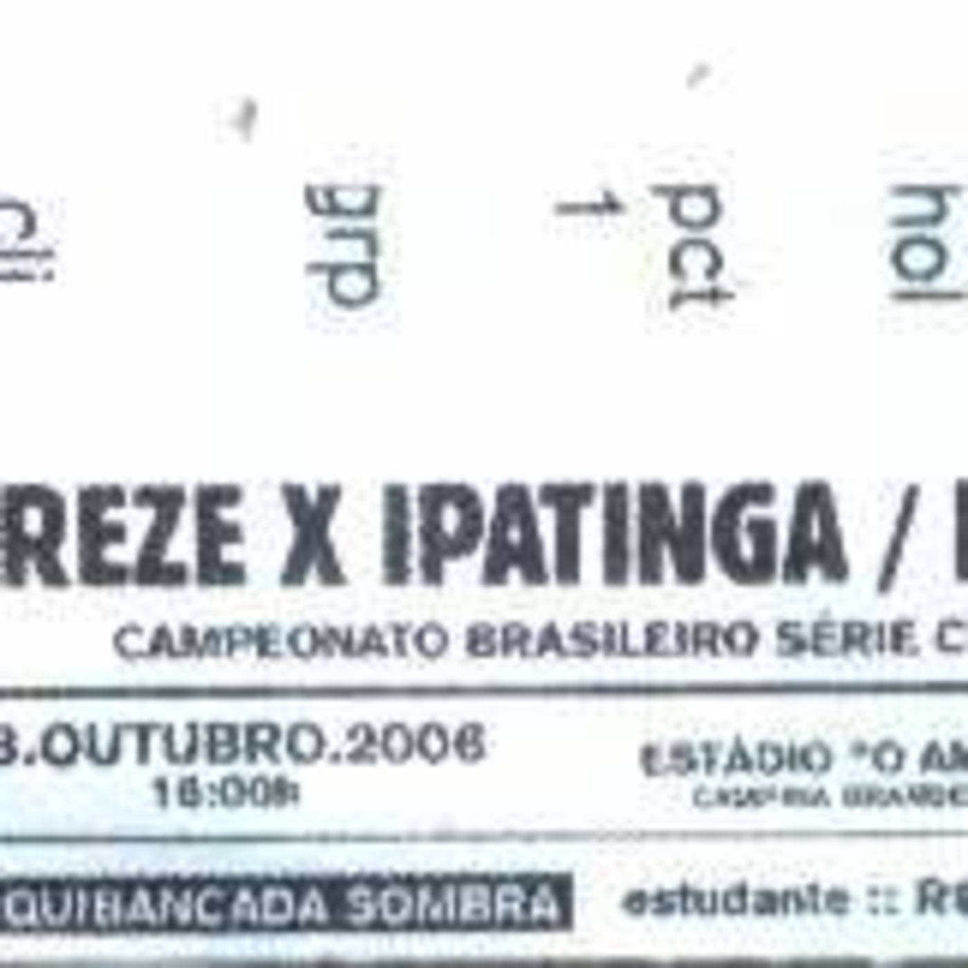 Treze 2x0 Ipatinga - Série C 2006 - Jogo completo episode artwork