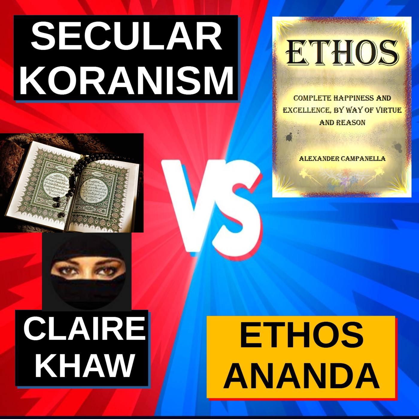 Debate with Claire Khaw: Ethos vs. Secular Koranism