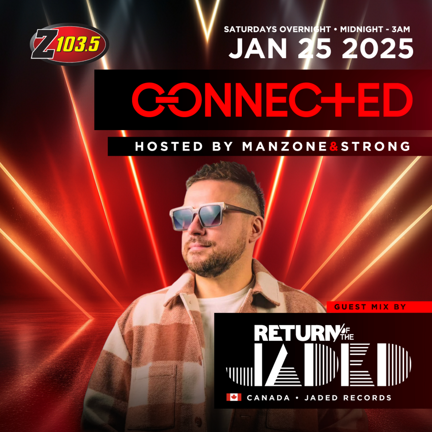 Episode 107: Connected Radio 107 (Return of the Jaded Guest Mix) episode artwork