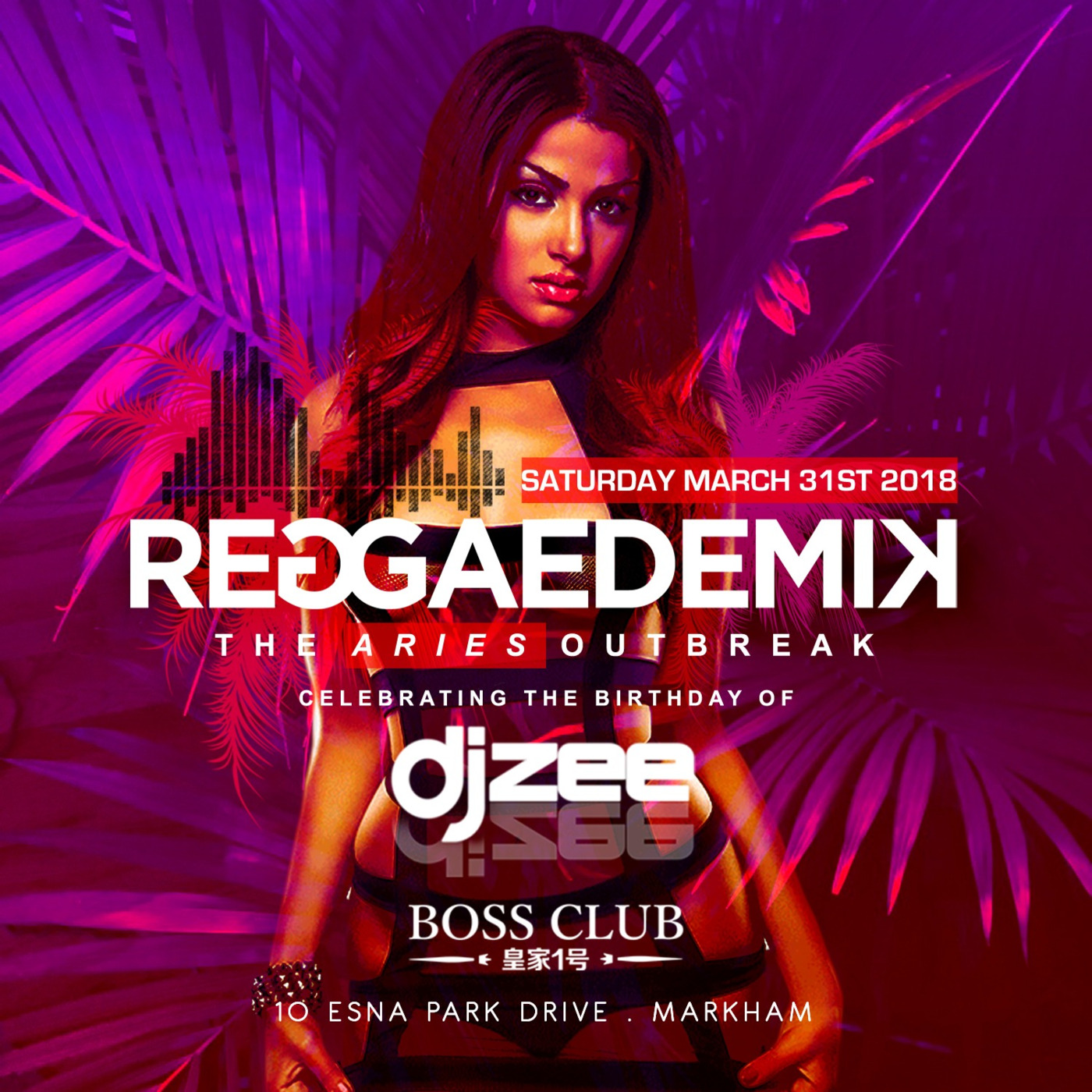 REGGAEDEMIK - MARCH 2018