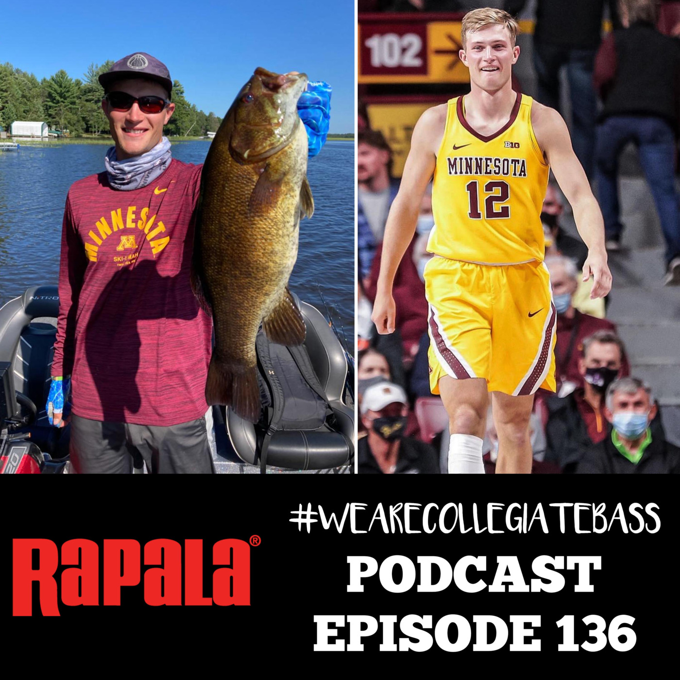 Episode 136: EP. 136 - D1 Men's Basketball Player and Avid Fisherman Luke Loewe from the University of Minnesota