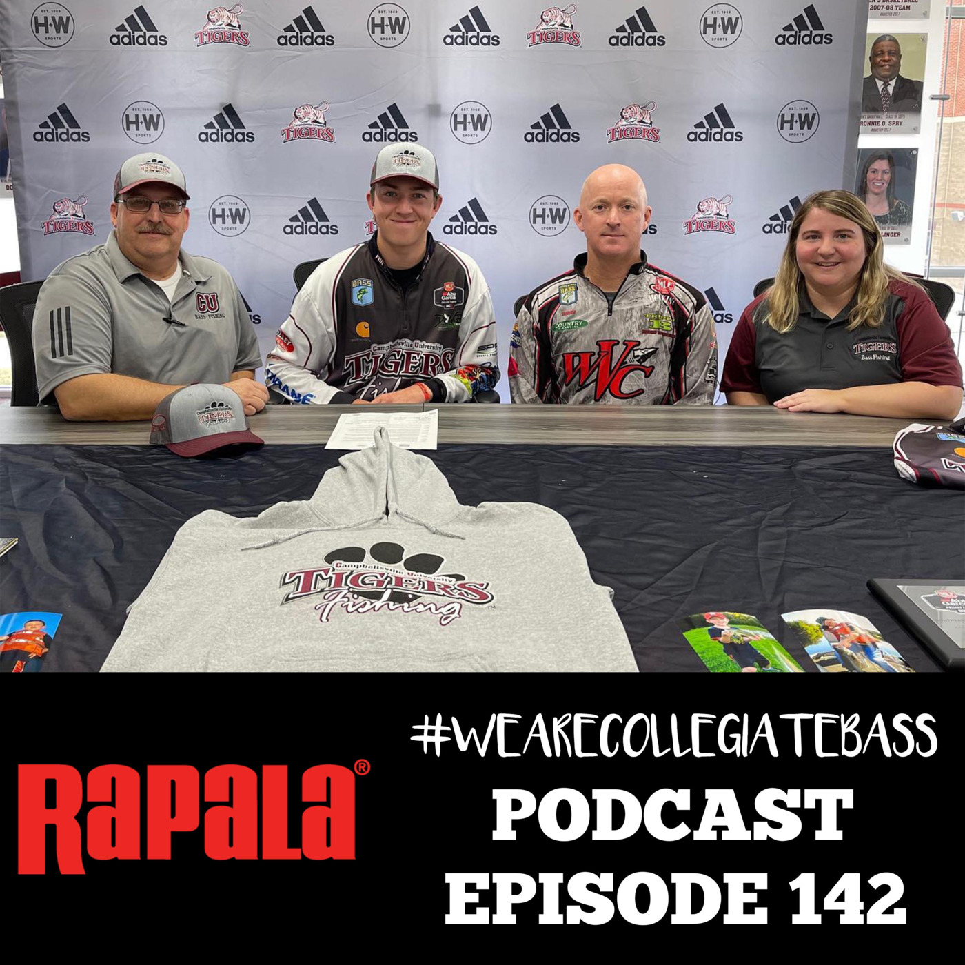 Episode 142: EP. 142 - College Angler Drew Gill Signs with Campbellsville University Bass Fishing Team