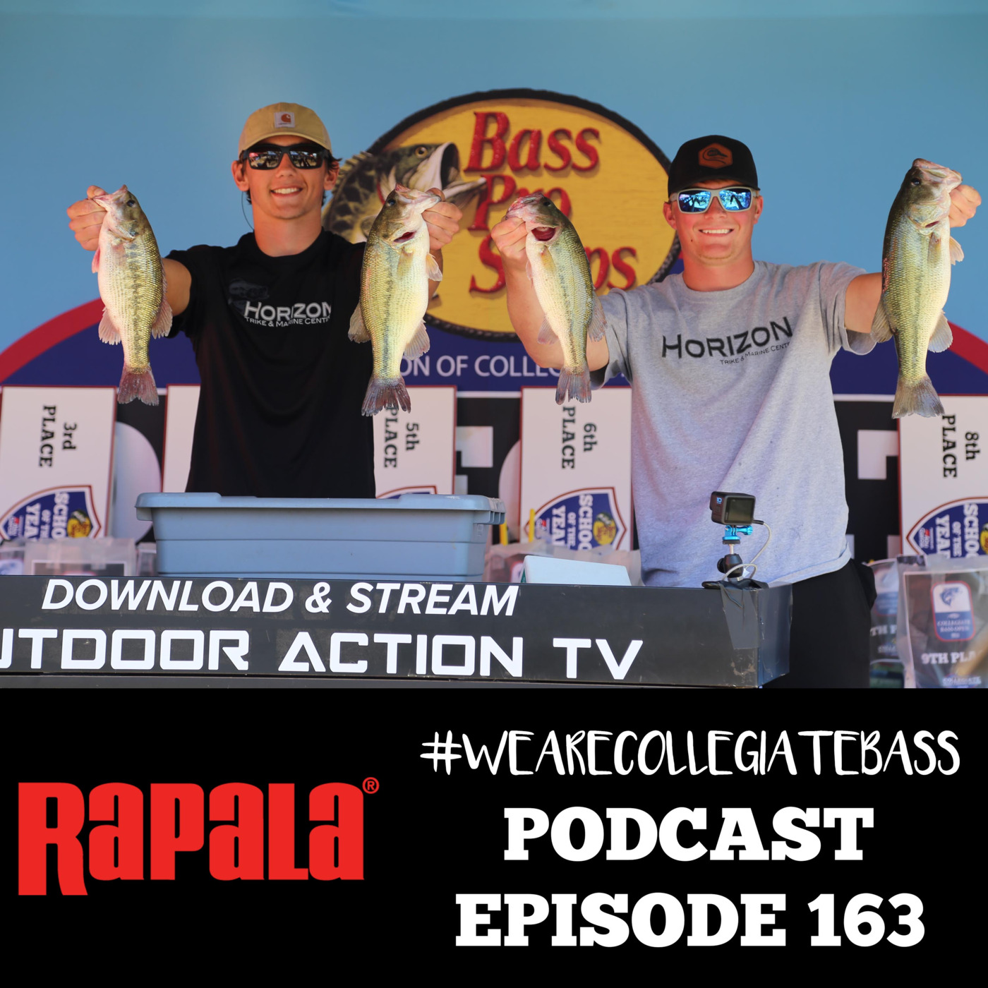 Episode 163: EP. 163 - Higby & Case From Arkansas Tech Win 2022 AFTCO Collegiate Bass Open