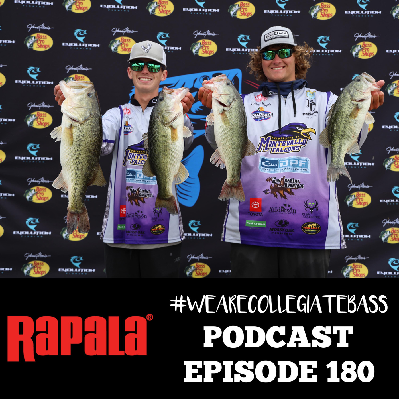 Episode 180: EP. 180 - Number One Ranked Montevallo Wins Pickwick Slam presented by Evolution Fishing