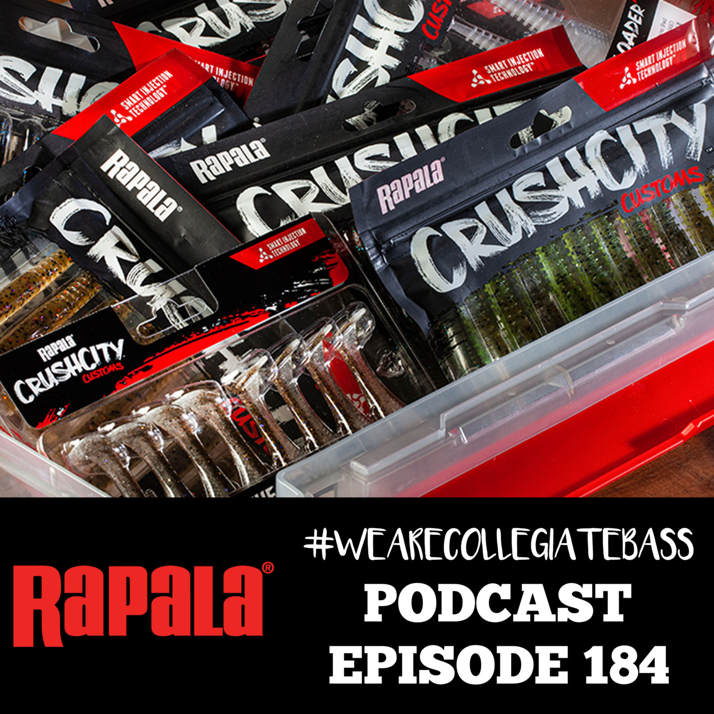 Episode 184: EP. 184 - Rapala Introduces CrushCity Soft Baits