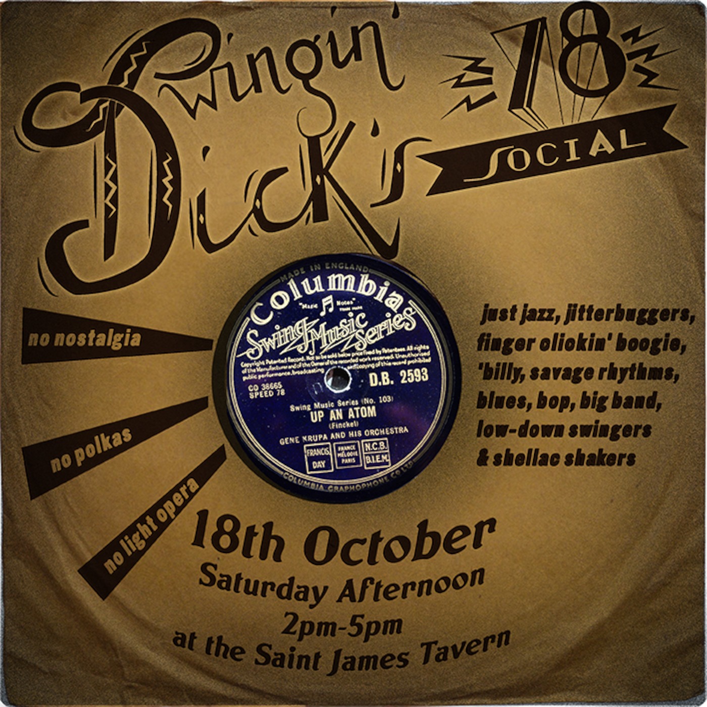 Stay Sick Halloween, Swing and Stag-o-lee Show