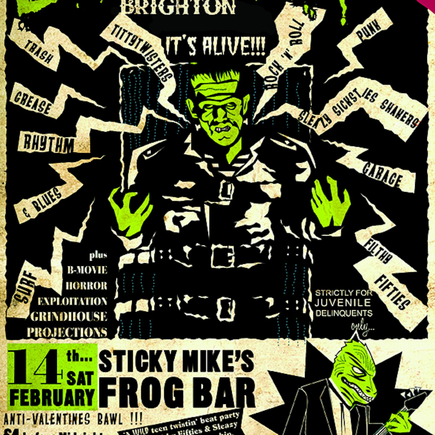 STAY SICK RADIO SHOW (on Radio Reverb 97.2FM) Feb 2015
