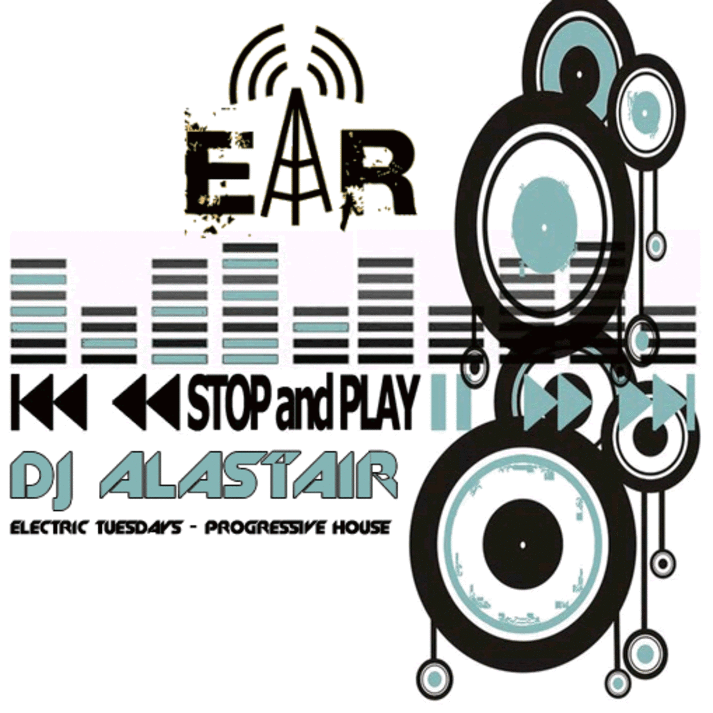 Electroradio live cut: Electric Tuesdays 5.10.2010 - dj alastair live in the mix episode artwork