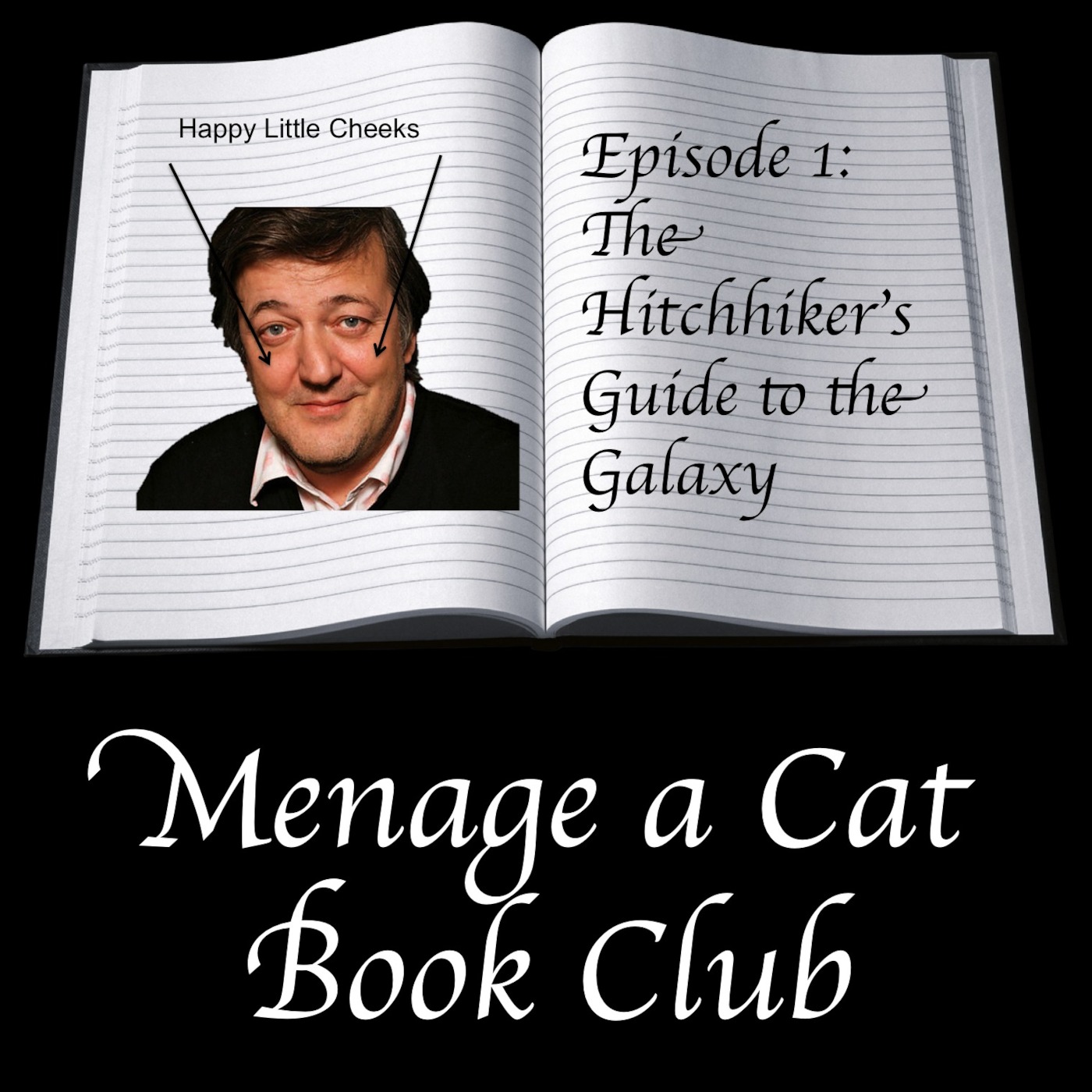 Menage a Cat Book Club 1: The Hitchhiker's Guide to the Galaxy