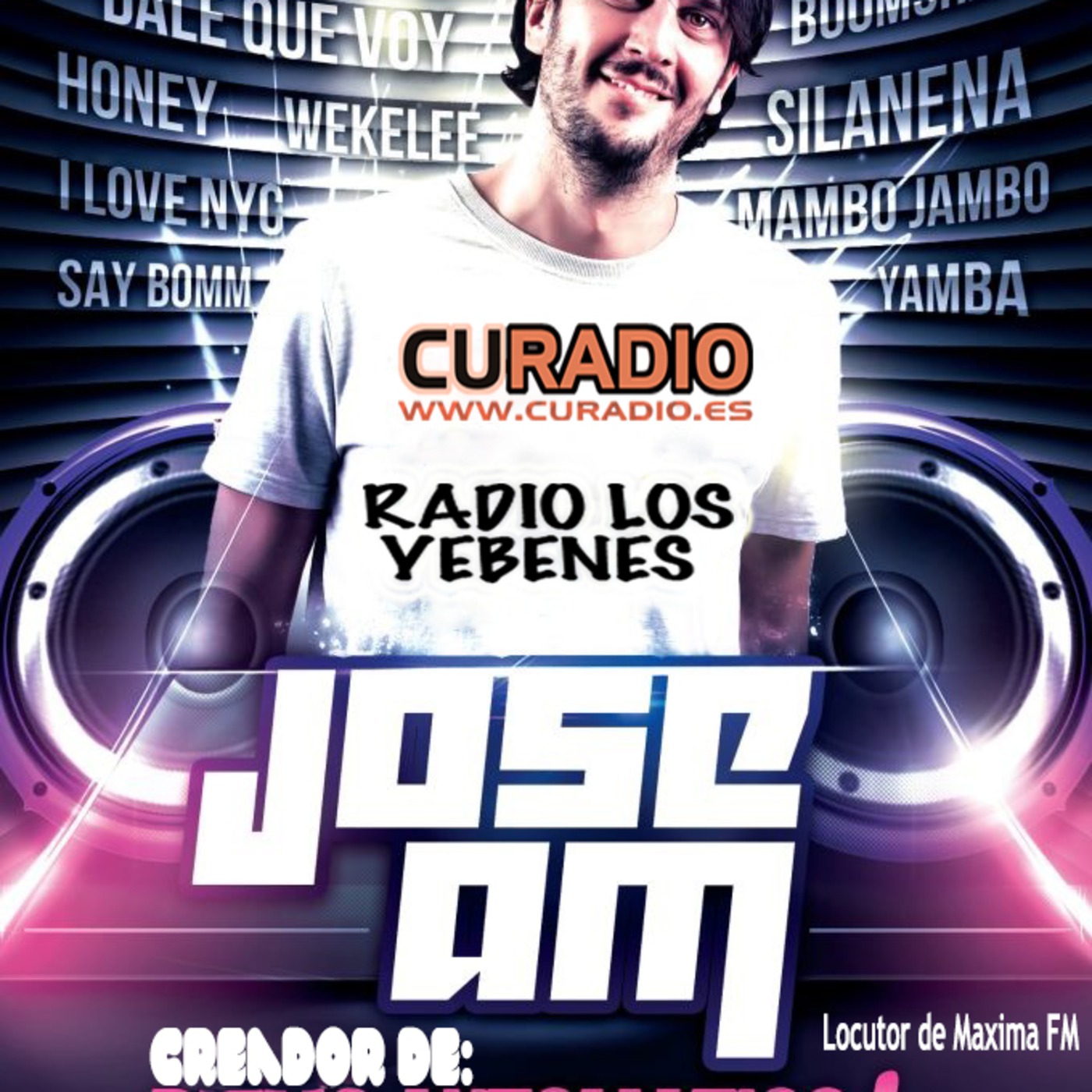 La hora mas dinamica. 13 de Enero. Entrevista JOSE AM (Locutor Maxima FM, Dj y 1de los creadores de RITMO AUTOMÁTICO) Curadio-Radio Los Yébenes. Twitter: @horamasdinamica