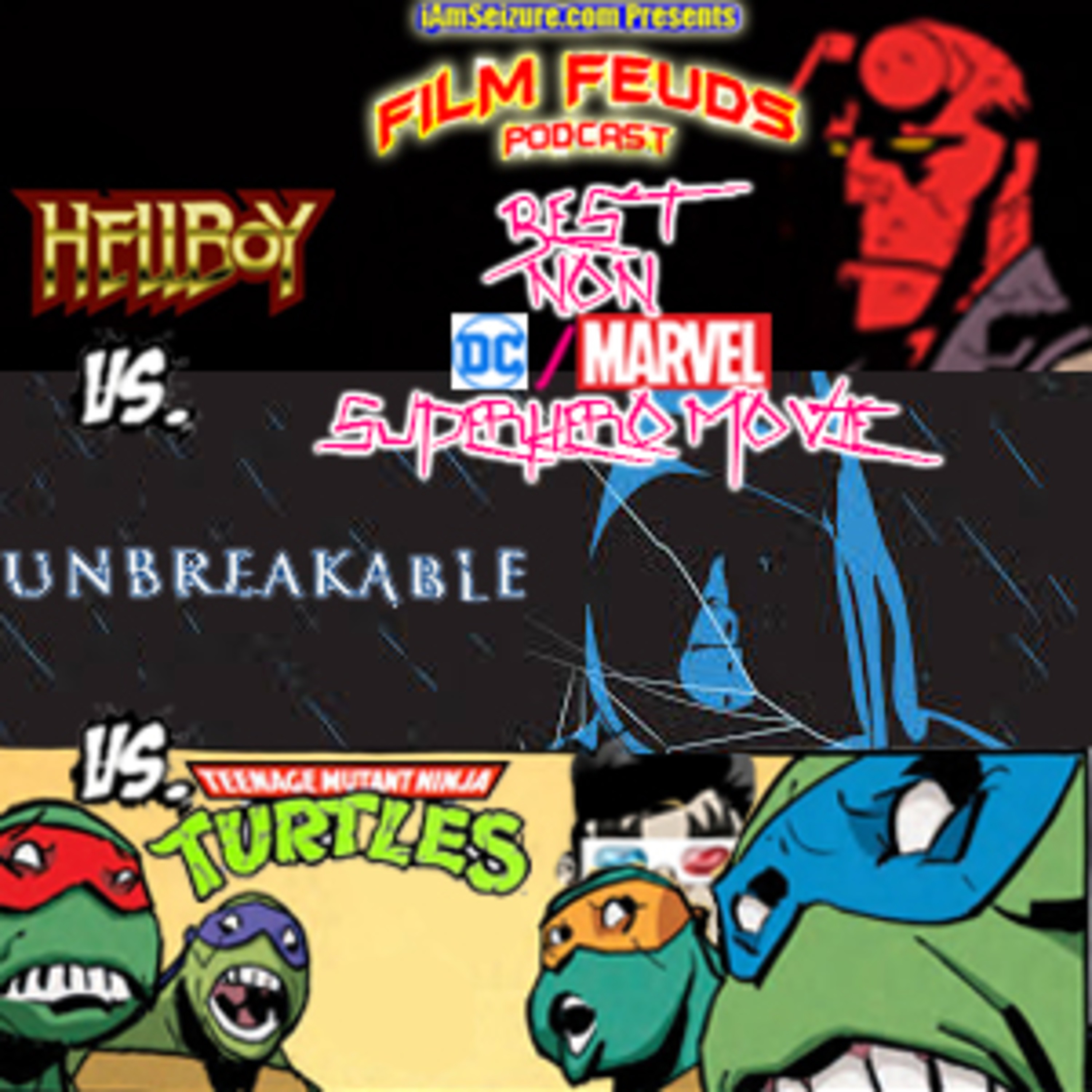 Film Feuds - Ep 40 - BEST NON DC/MARVEL SUPERHERO MOVIE episode artwork