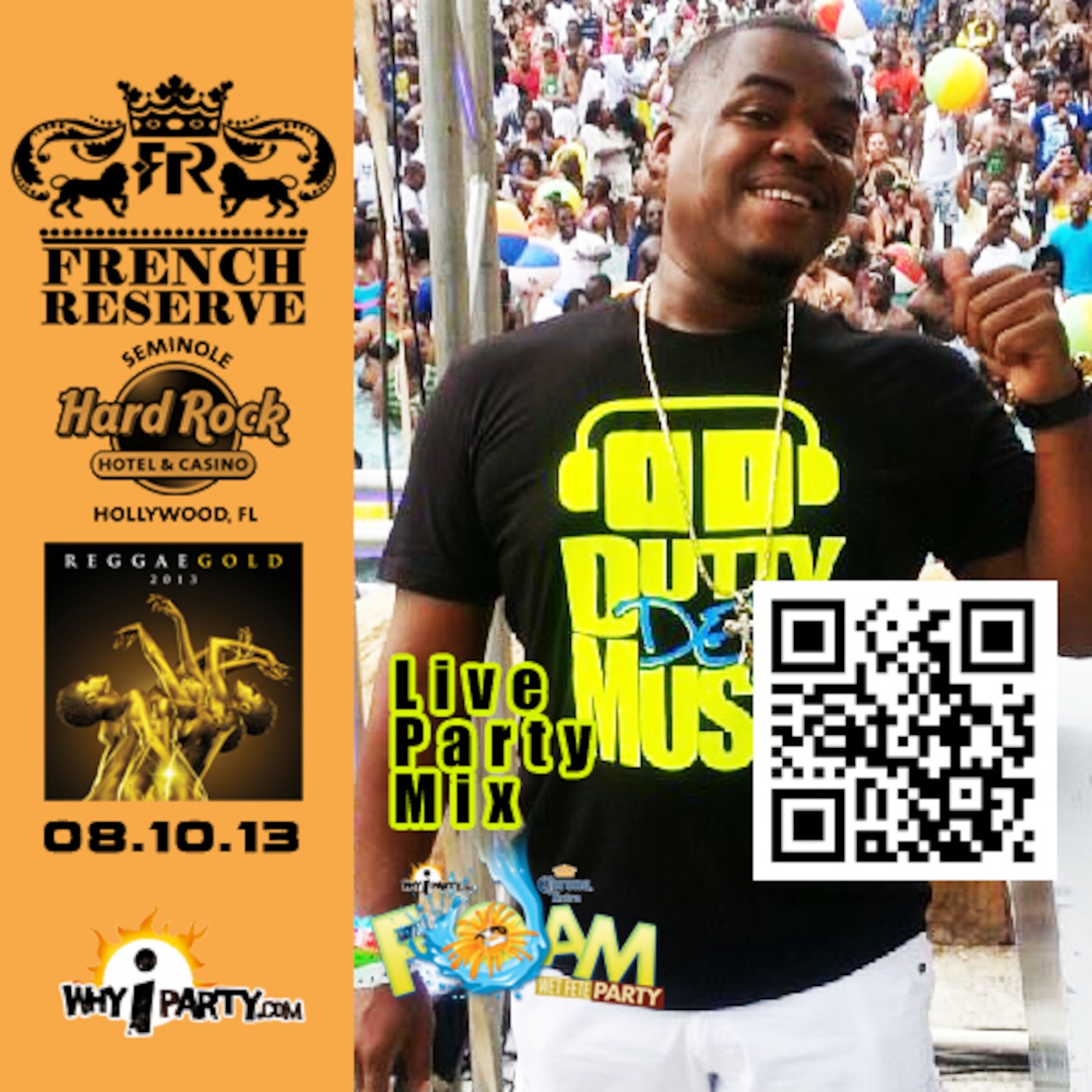 Dutty Dex Live Mega Mix | Whyiparty.com | French Reserve 08.10.14 episode artwork