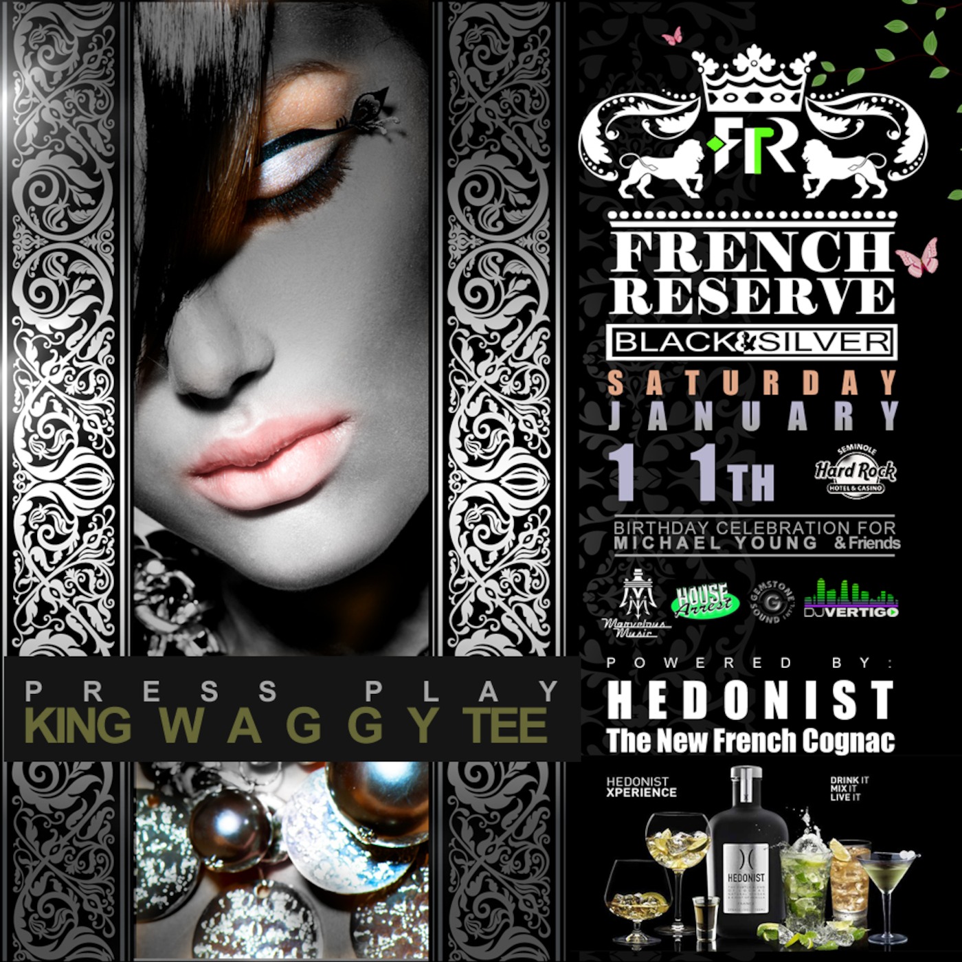 PRESS PLAY! King Waggy Tee live in the Mix at FRENCH Reserve | Whyiparty.com episode artwork