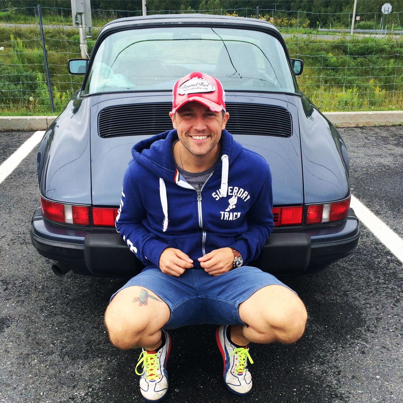 Shaun Benson, Chatting Between Takes