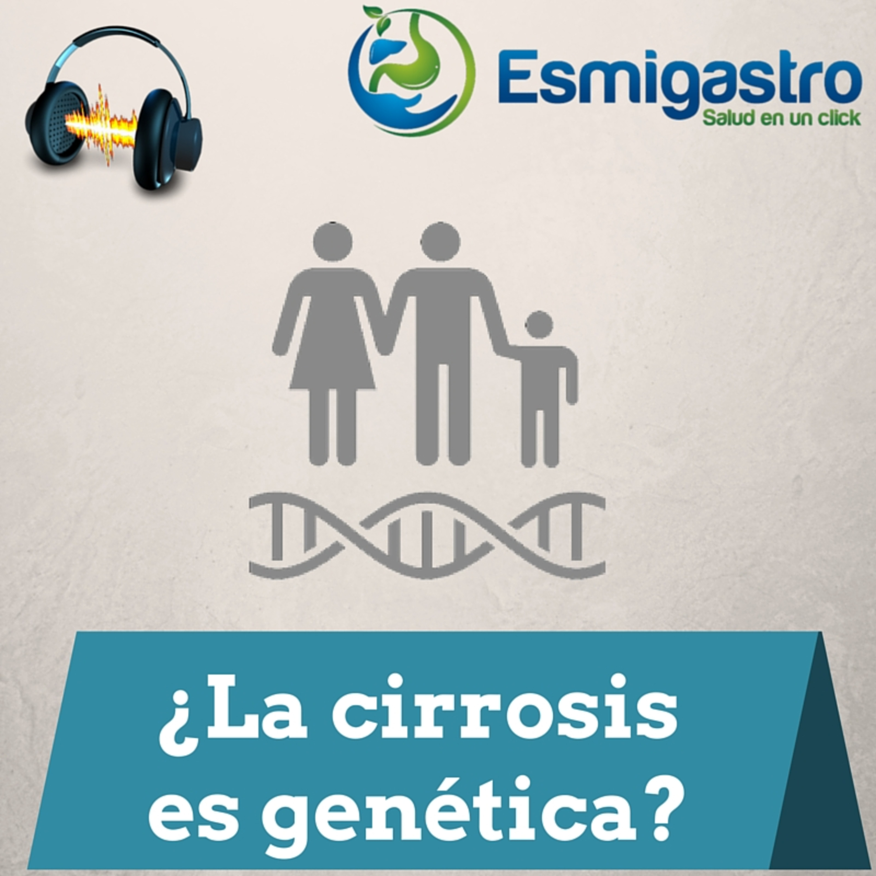 La cirrosis del hígado es hereditaria