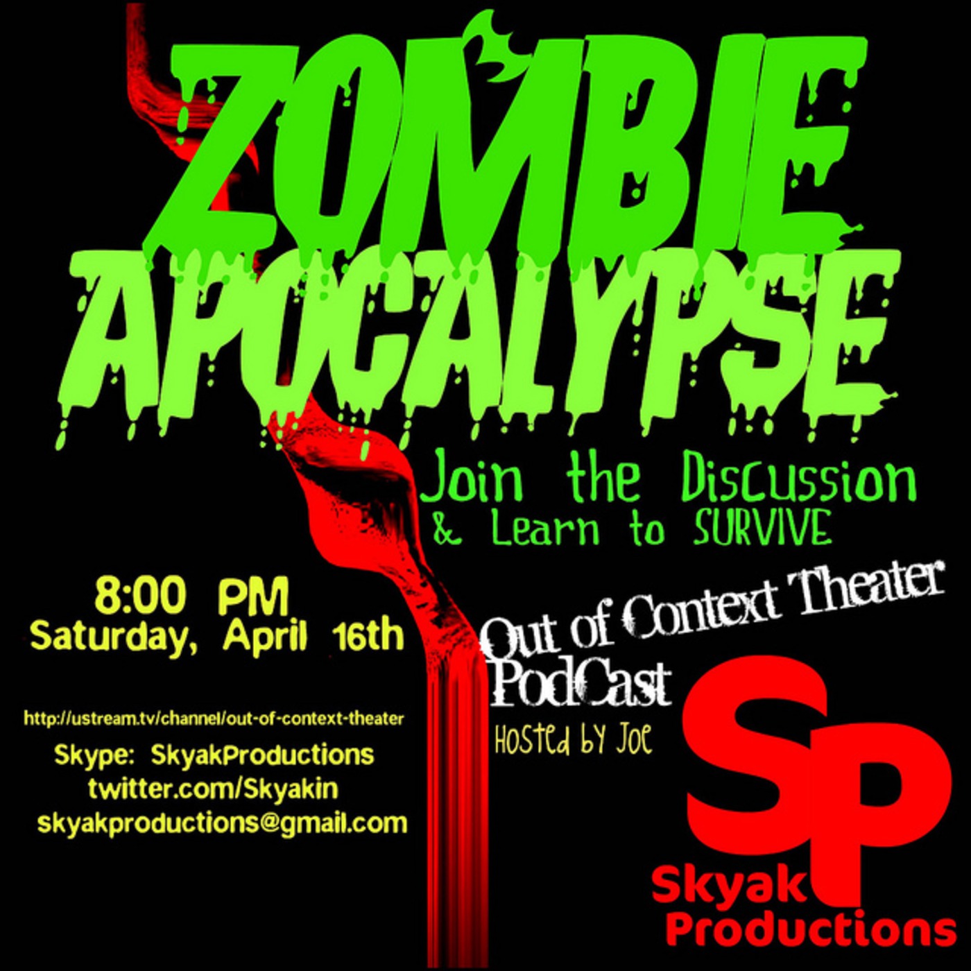 EPISODE 6: ZOMBIE APOCALYPSE DISCUSSION PART 1